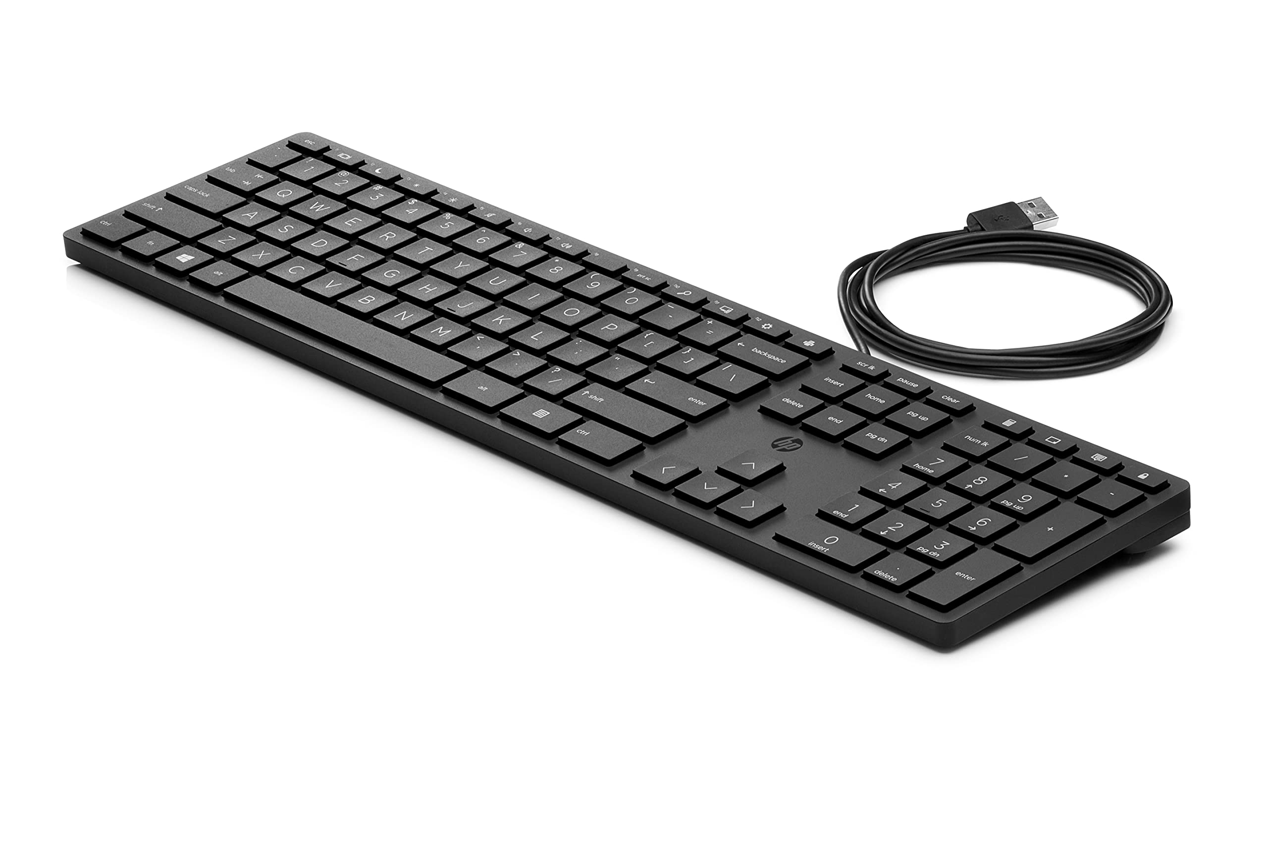 Foto 1 | Teclado Hp Wired Desktop 320k Usb Alemán Qwertz Negro - Venta Internacional