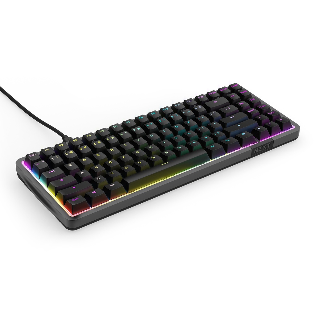 Foto 2 | Teclado Nzxt Function Elite Minitkl Negro Switch Magnetico Rgb 75% Kb-101nb-us