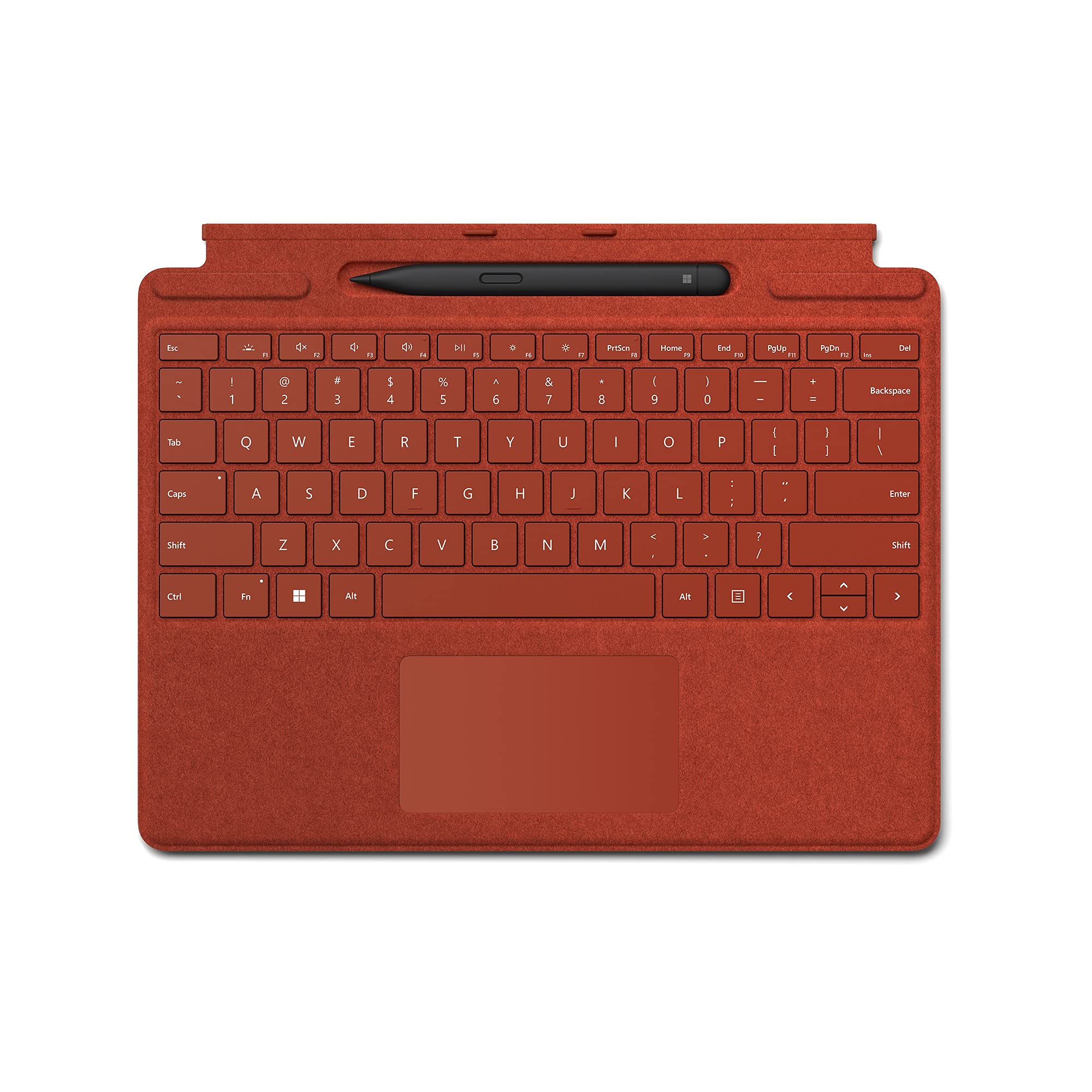 Foto 1 | Teclado Y Bolígrafo Microsoft Surface Pro Signature Poppy Red - Venta Internacional.