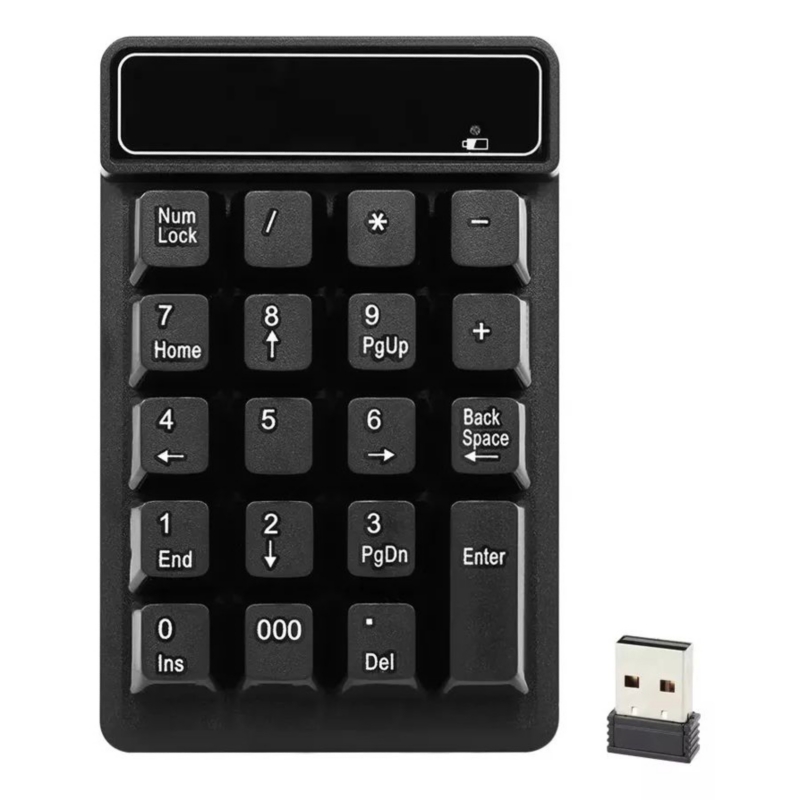 Foto 2 pulgar | Teclado Numérico Inalámbrico Semimecánico Impermeable De 2,4 Ghz - Venta Internacional.