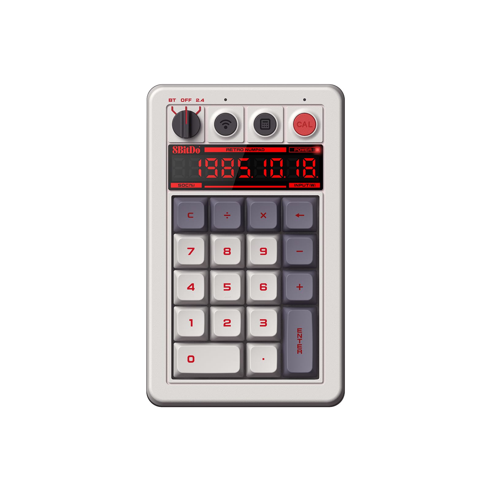 Teclado Numérico Mecánico 8bitdo Retro 18 Bluetooth - Venta Internacional