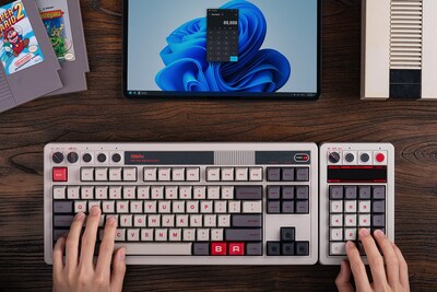 Foto 6 | Teclado Numérico Mecánico 8bitdo Retro 18 Bluetooth - Venta Internacional