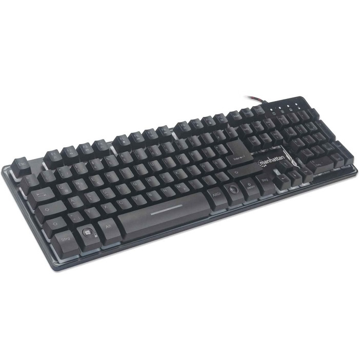 Foto 4 pulgar | Teclado Manhattan Gaming Retroiluminado Led Alambrico Usb 178457