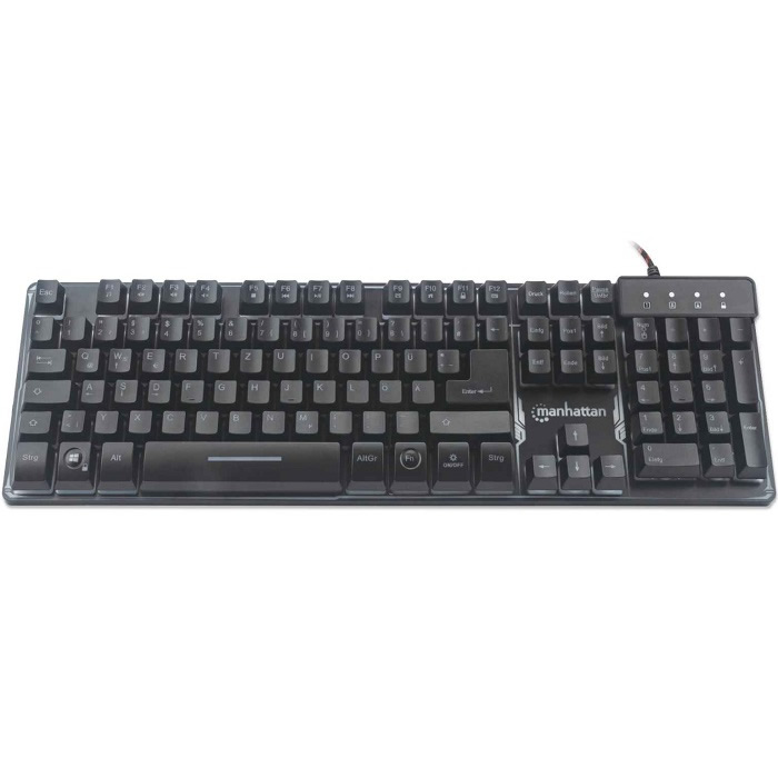 Foto 4 | Teclado Manhattan Gaming Retroiluminado Led Alambrico Usb 178457