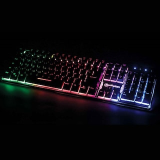 Foto 6 | Teclado Manhattan Gaming Retroiluminado Led Alambrico Usb 178457