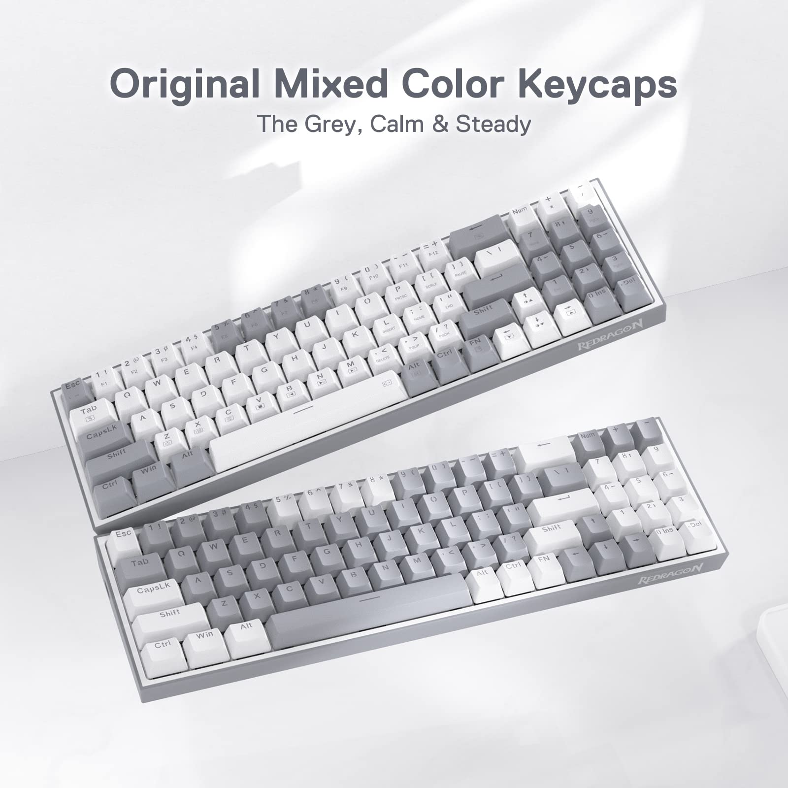 Foto 7 pulgar | Teclado Gaming Redragon K628 Pollux 75% Cableado Rgb 78 Teclas - Venta Internacional.