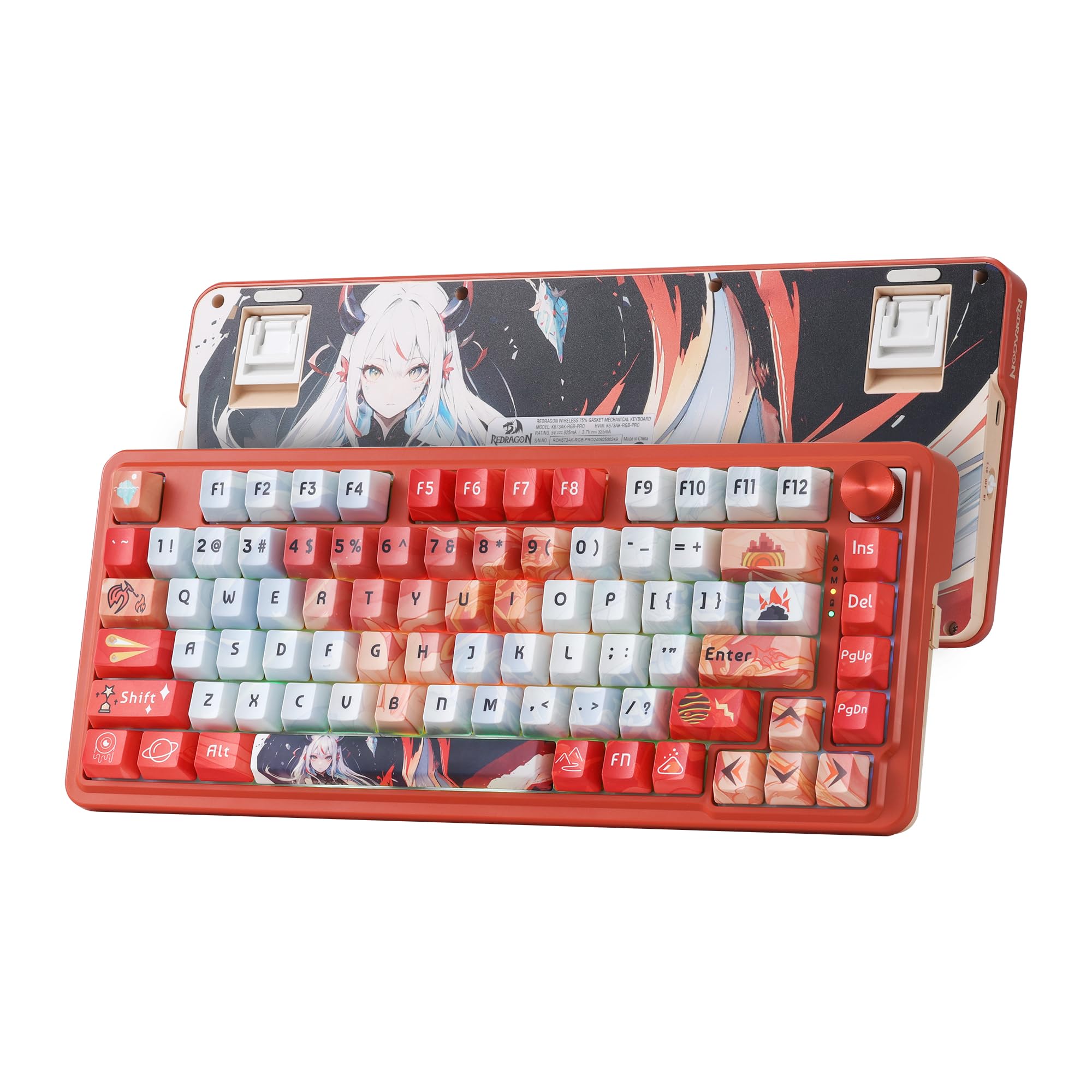 Foto 2 pulgar | Teclado Para Juegos Redragon K673 Pro Se 75% 81 Teclas Inalámbrico - Venta Internacional.