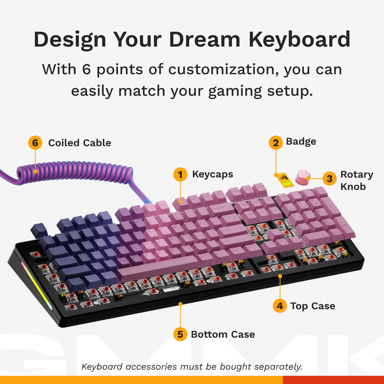 Foto 2 | Teclado Glorious Gaming Gmmk 3 Pro De Tamaño Completo 100% Negro - Venta Internacional.