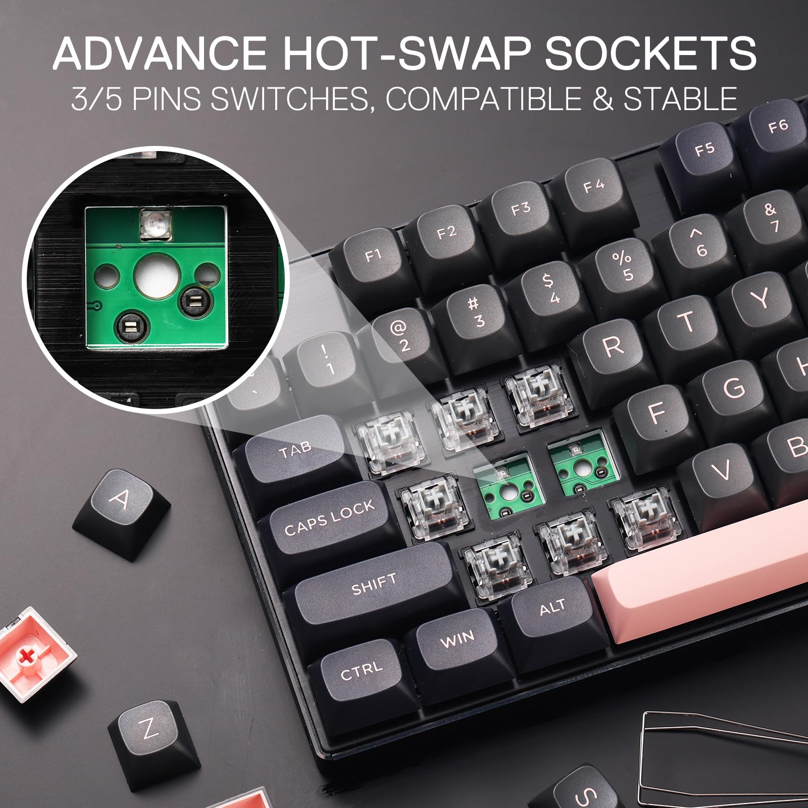 Foto 6 pulgar | Teclado Para Juegos Redragon K556 Se Con Cable De 104 Teclas Hot-swap - Venta Internacional.