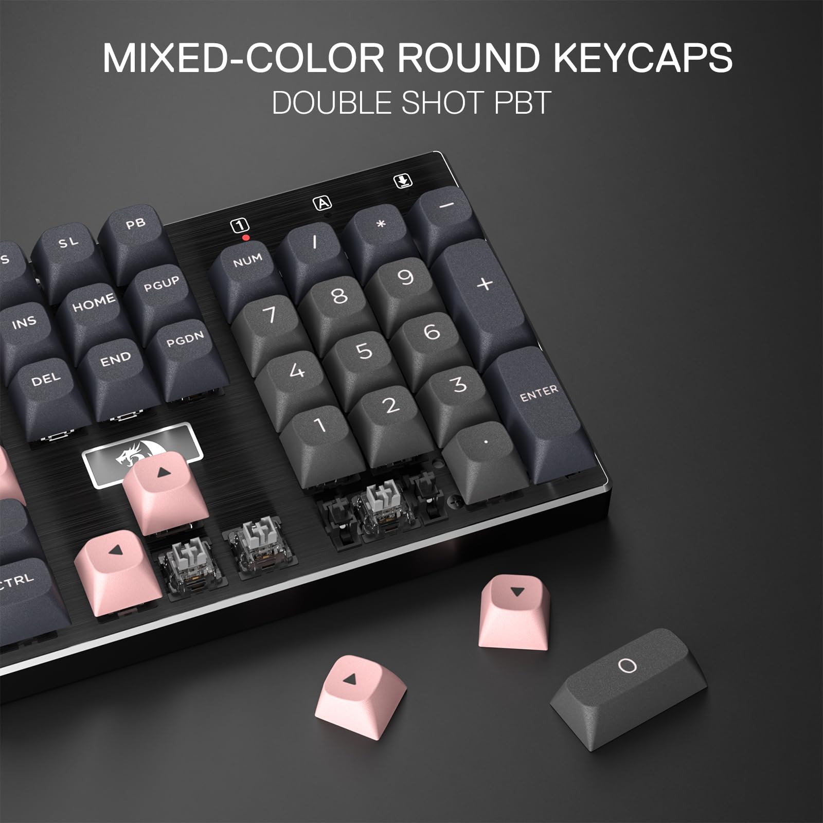 Foto 7 pulgar | Teclado Para Juegos Redragon K556 Se Con Cable De 104 Teclas Hot-swap - Venta Internacional.