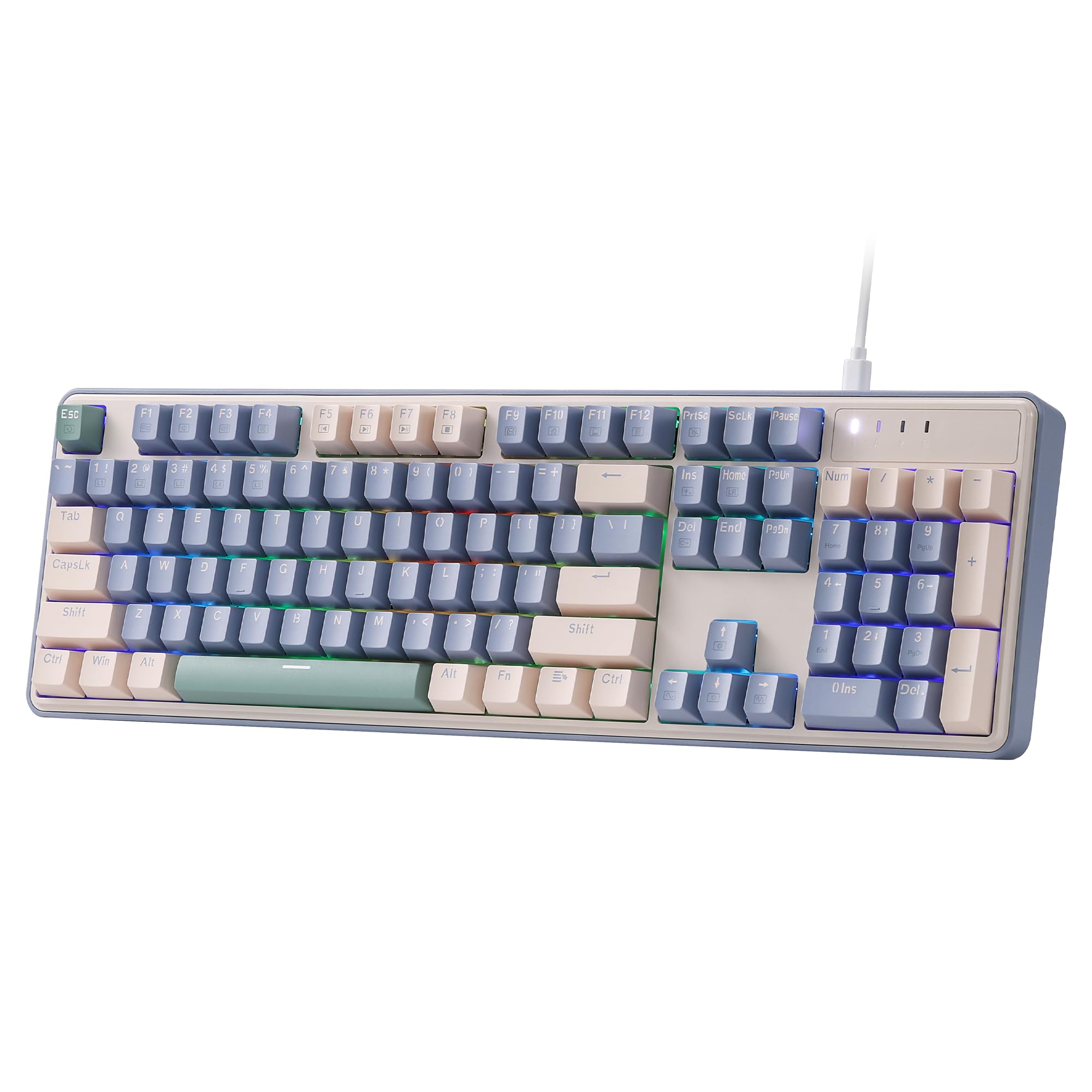 Teclado Para Juegos Redragon K685 104 Teclas Con Junta Cableada Rgb - Venta Internacional.