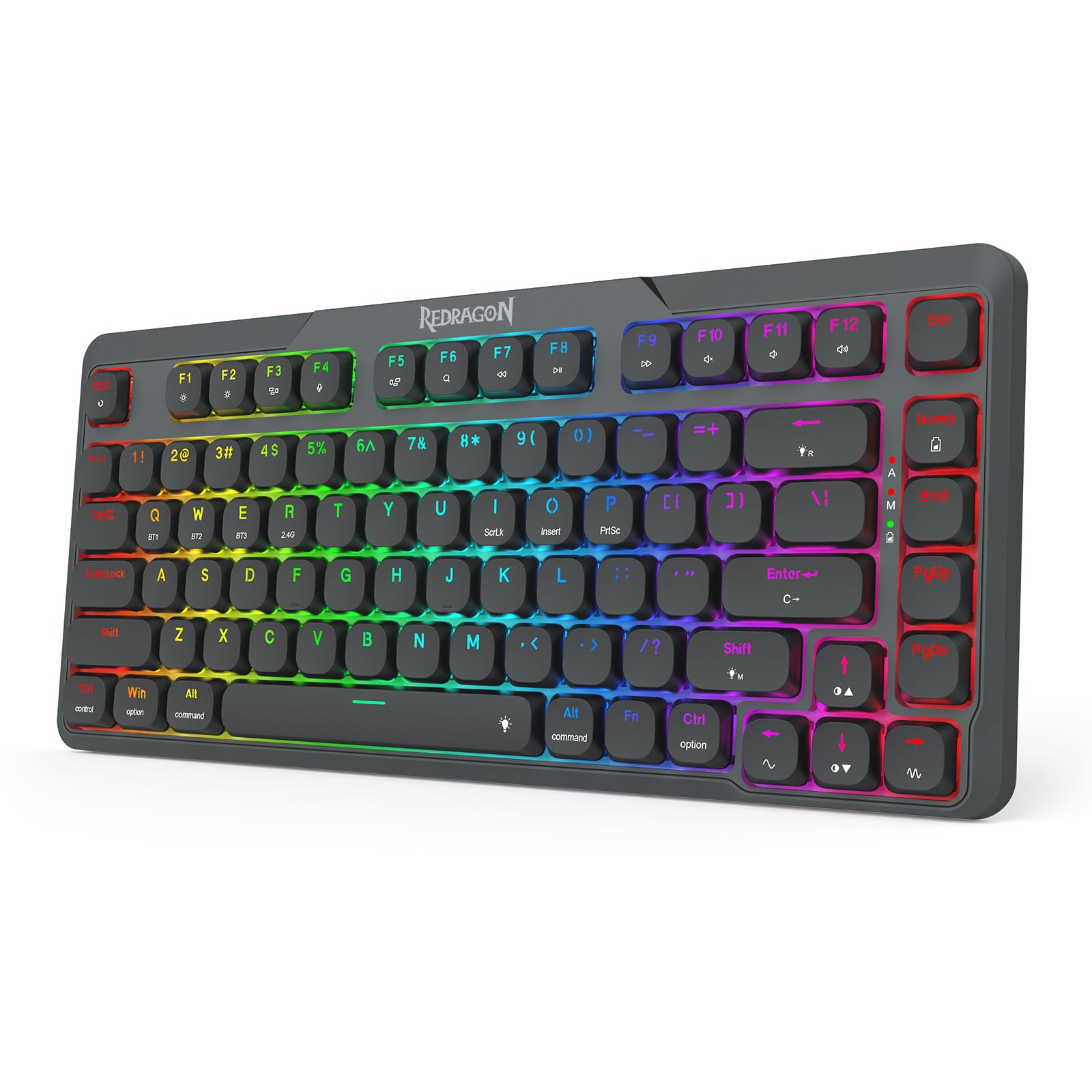 Foto 3 pulgar | Teclado Para Juegos Redragon K706 Pro 75% Inalámbrico Rgb - Venta Internacional.