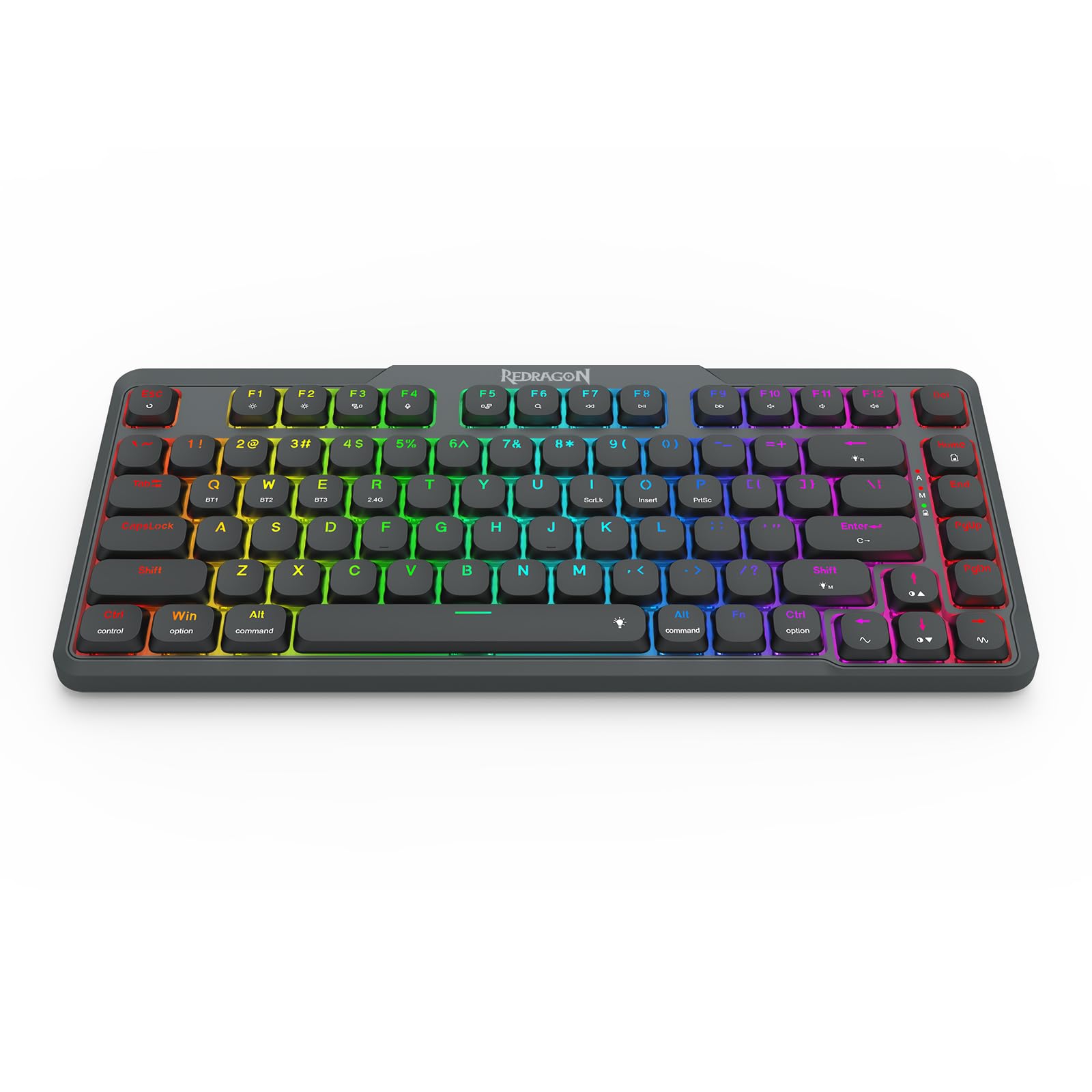 Foto 5 pulgar | Teclado Para Juegos Redragon K706 Pro 75% Inalámbrico Rgb - Venta Internacional.
