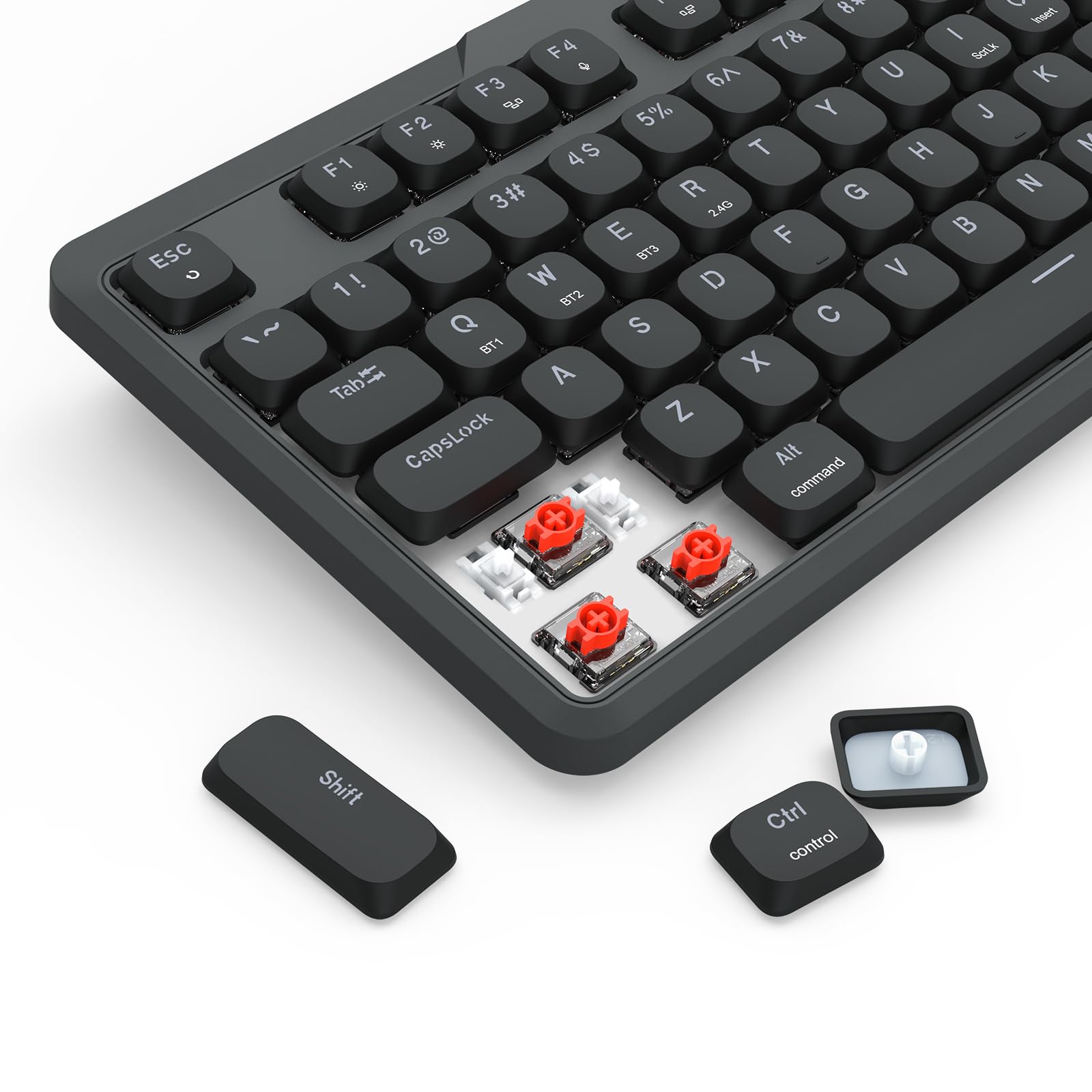 Foto 7 pulgar | Teclado Para Juegos Redragon K706 Pro 75% Inalámbrico Rgb - Venta Internacional.