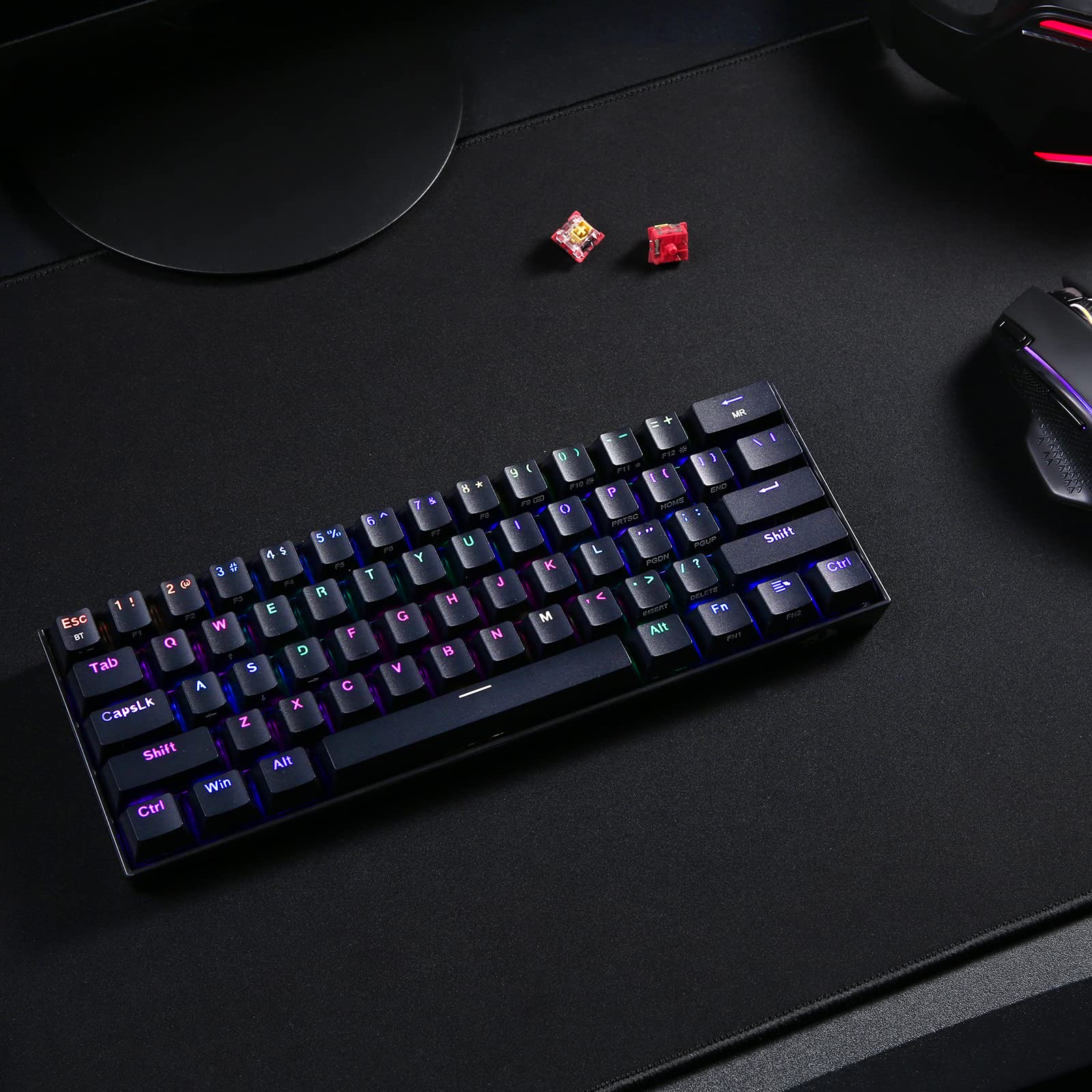 Foto 8 pulgar | Teclado Mecánico Redragon K530 Pro Draconic 60% Rgb - Venta Internacional.