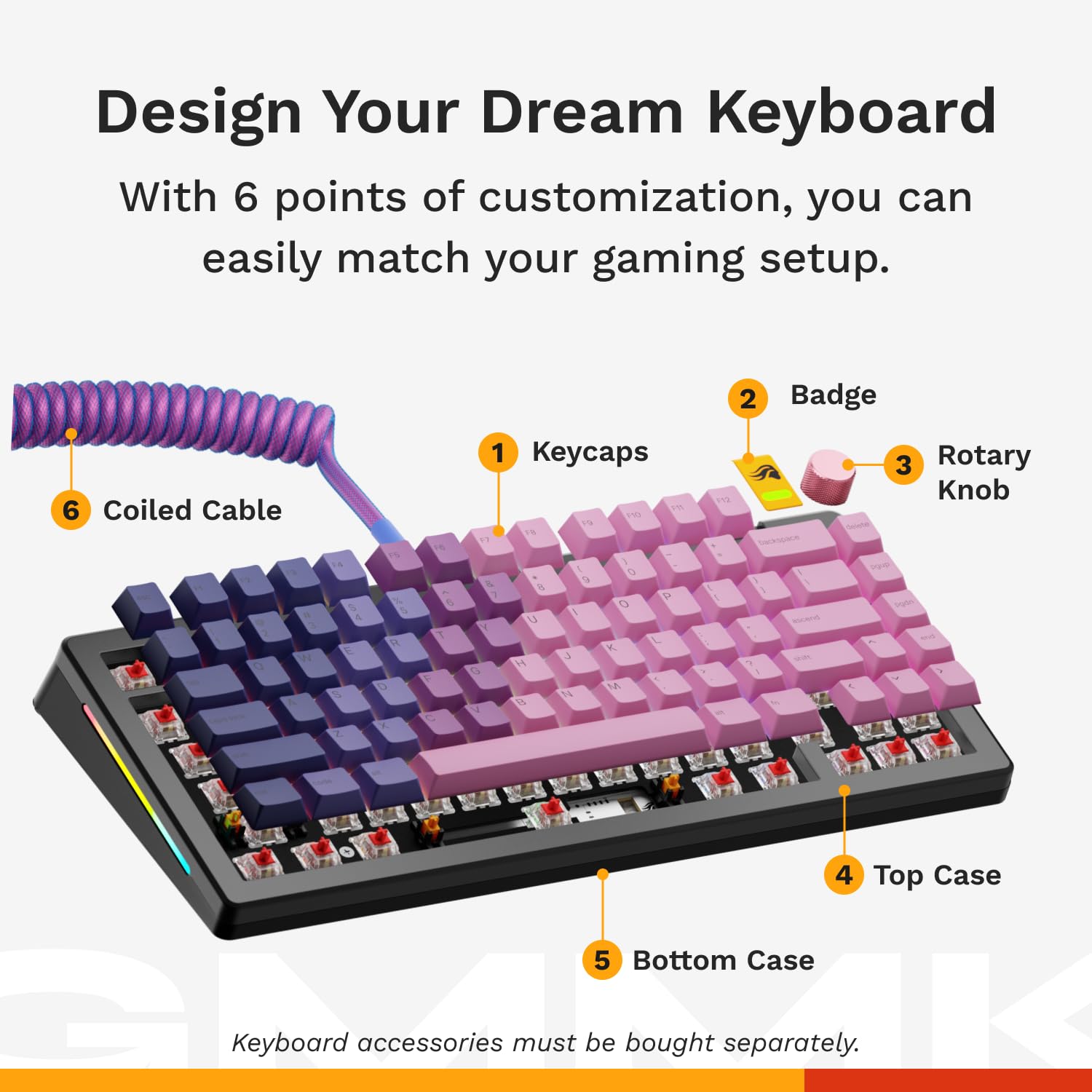 Foto 7 pulgar | Teclado Glorious Gaming Gmmk 3 Pro He Rapid Trigger 75% Negro - Venta Internacional.