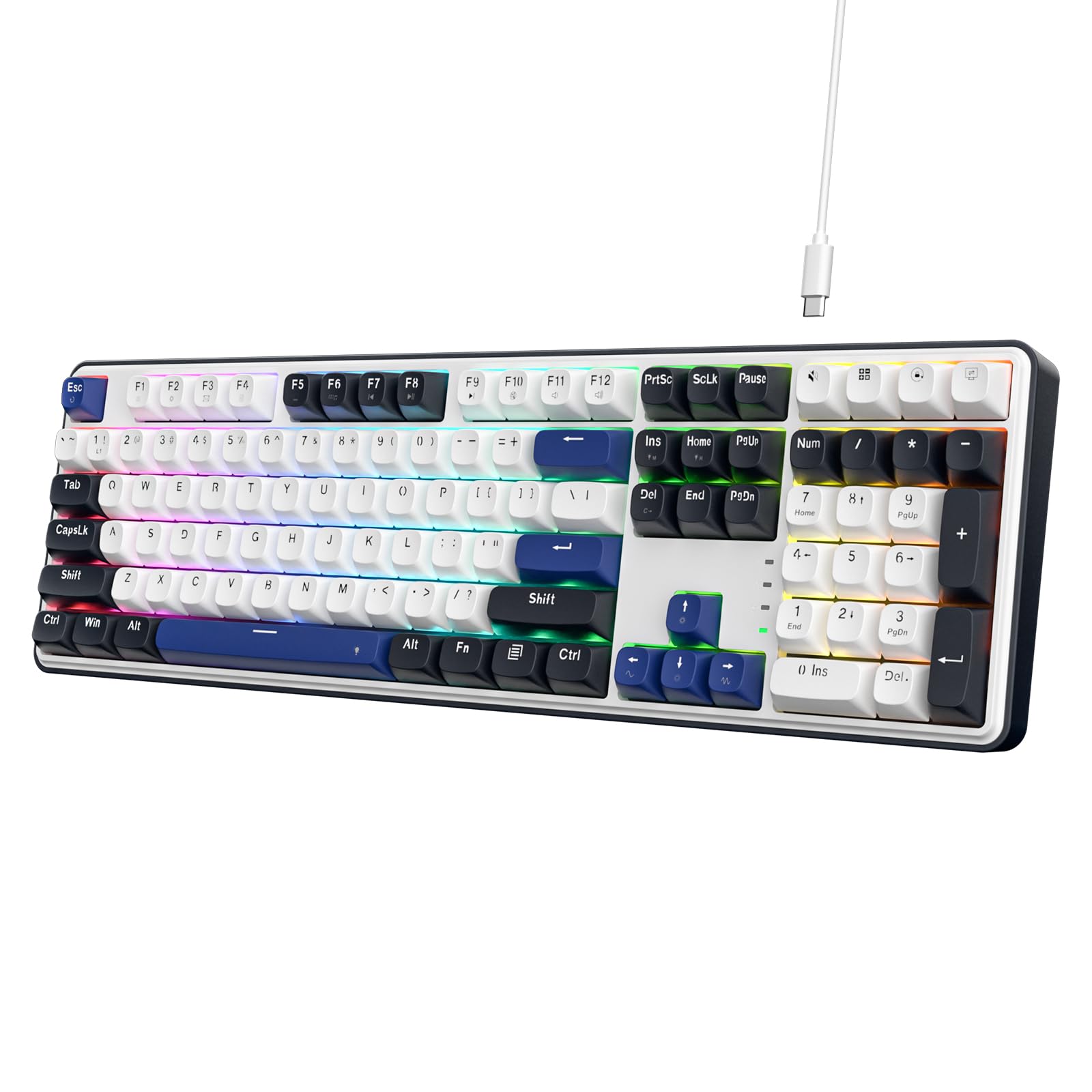 Foto 2 pulgar | Teclado Gaming Redragon K689 Con Junta Cableada Rgb 104 Teclas - Venta Internacional.
