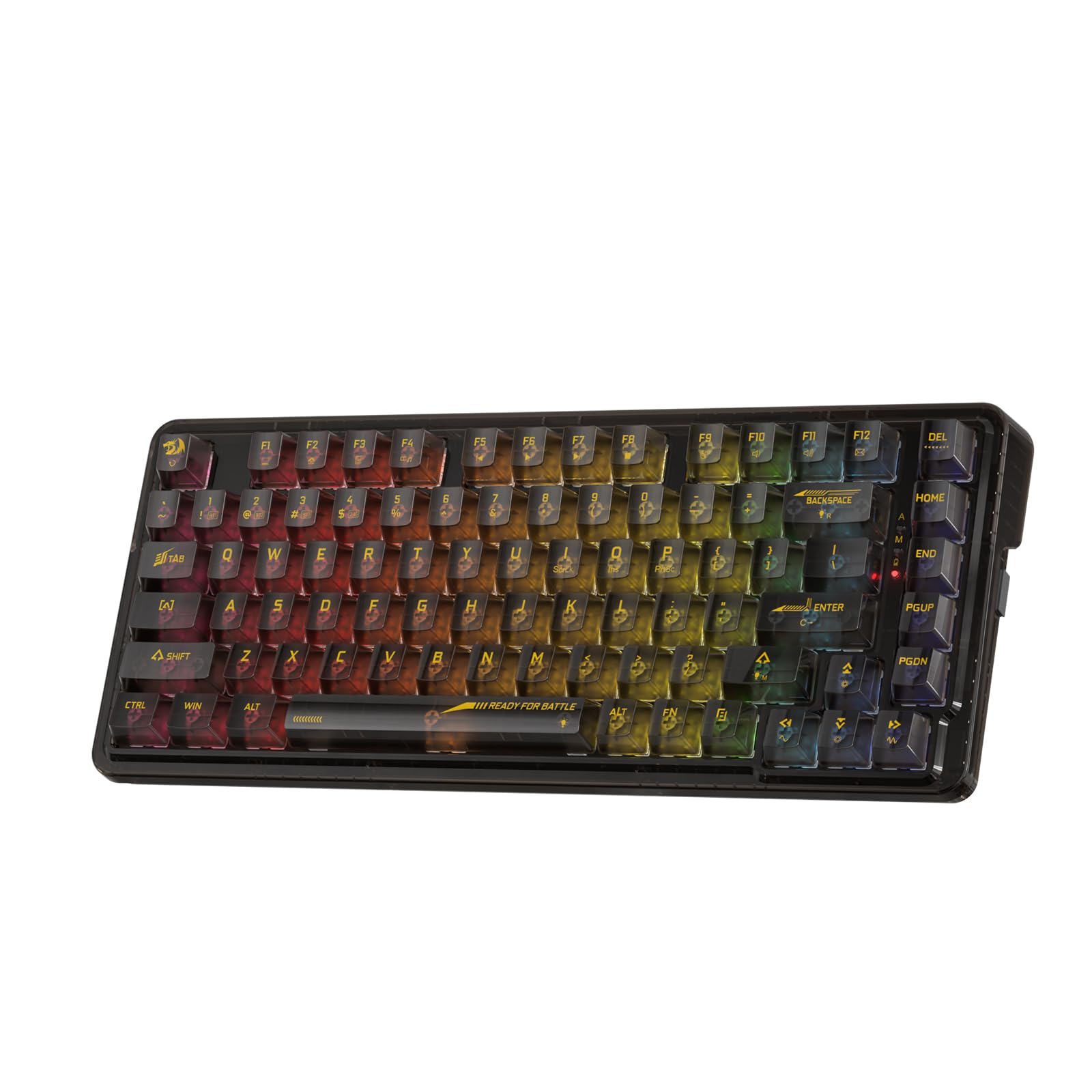 Foto 2 pulgar | Teclado Redragon K649 Pro 78% Inalámbrico Rgb Con Junta 82 Teclas - Venta Internacional.