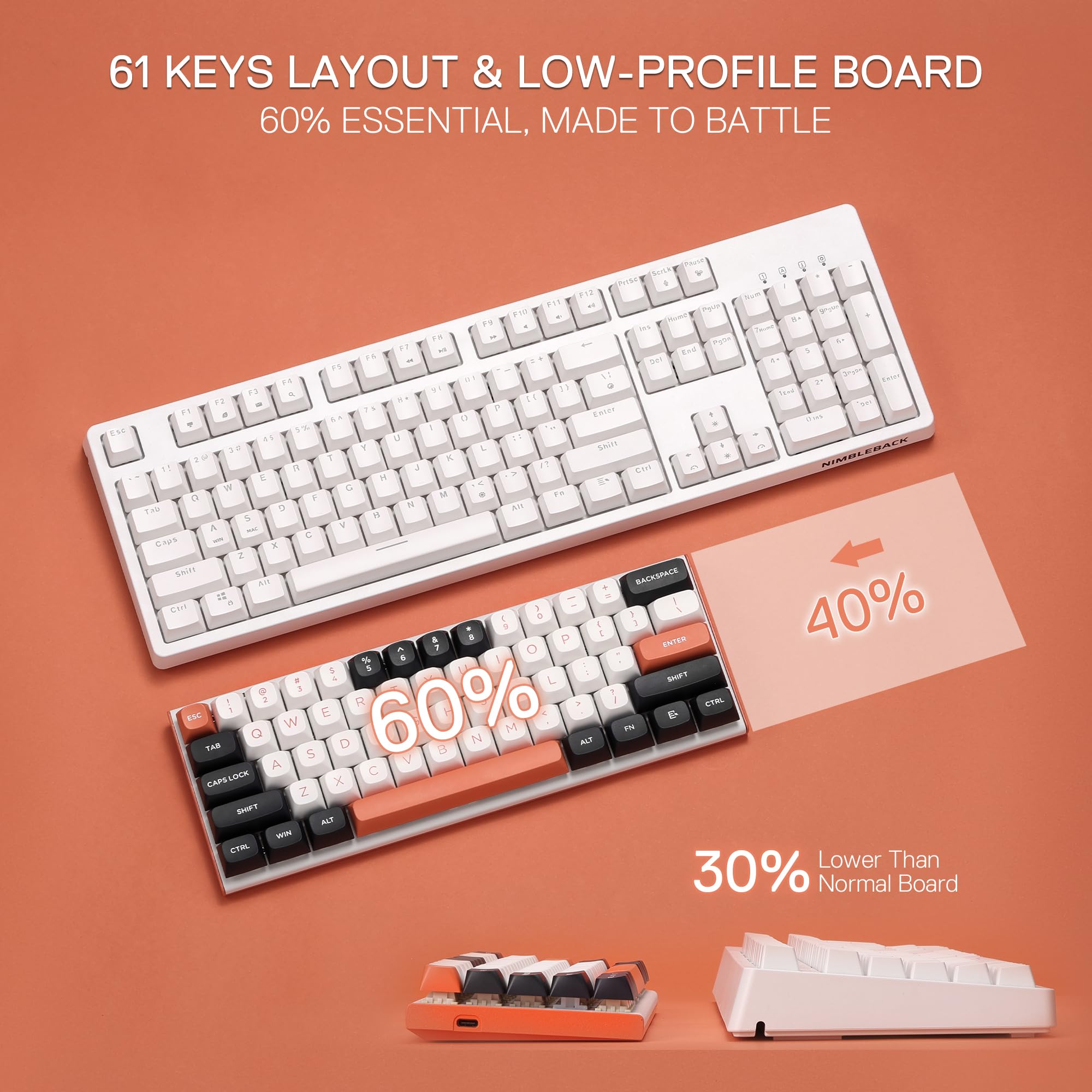 Foto 7 pulgar | Teclado Para Juegos Redragon K683 Rapid Trigger He 61 Teclas - Venta Internacional.