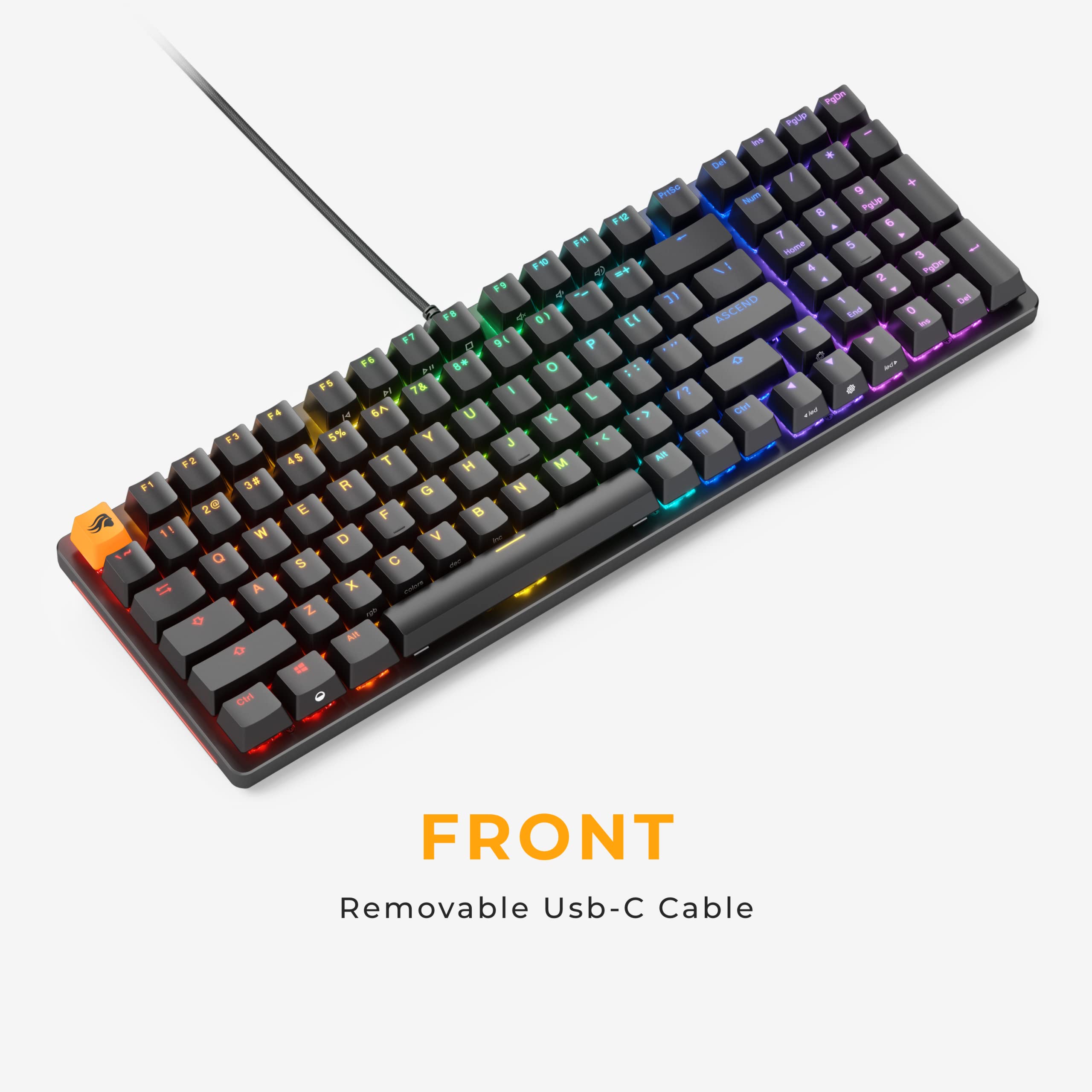 Foto 7 | Teclado Mecánico Para Juegos Glorious Gmmk 2 Hotswap 96% Rgb - Venta Internacional.