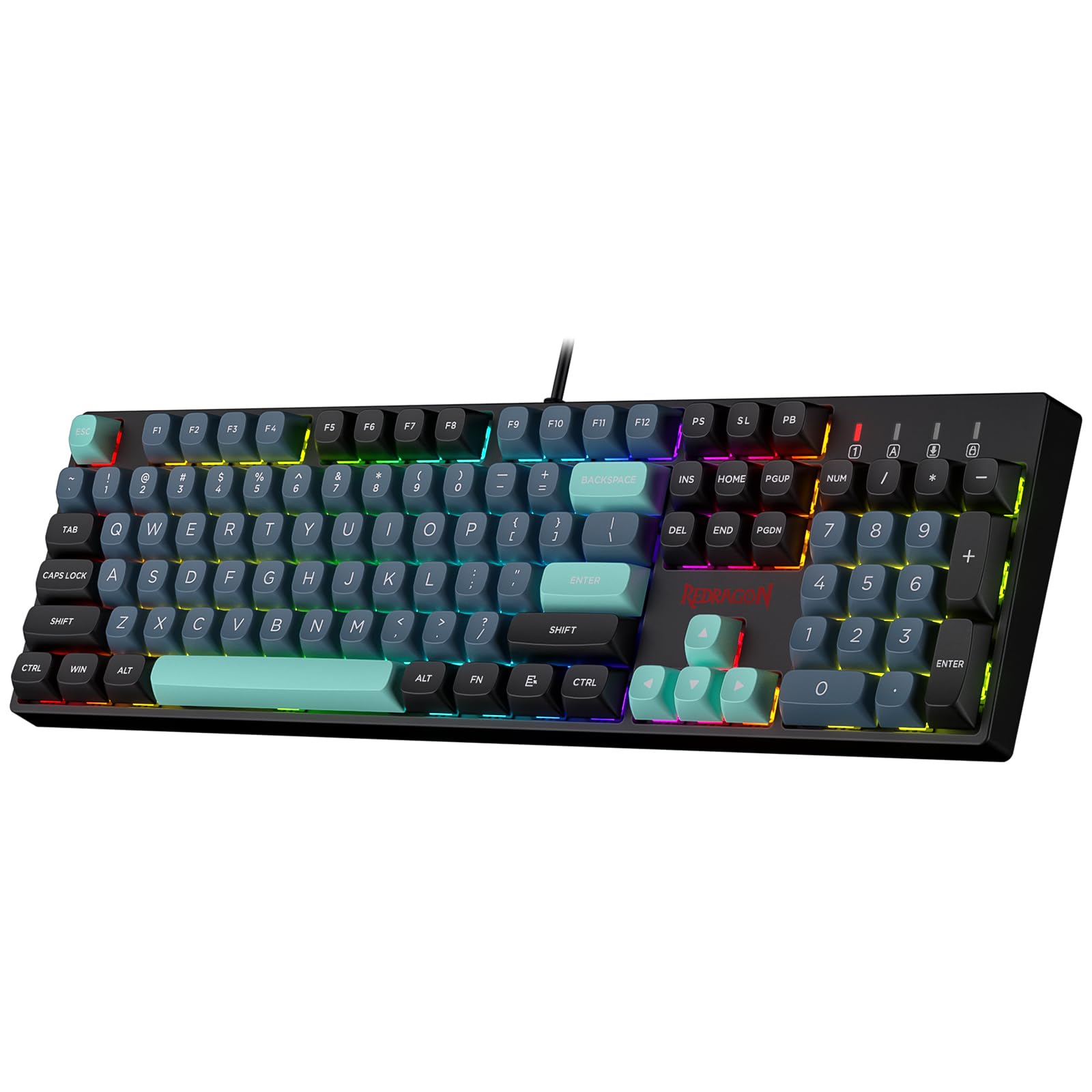 Foto 2 pulgar | Teclado Para Juegos Redragon K582 Se Con Cable Rgb De 104 Teclas - Venta Internacional.