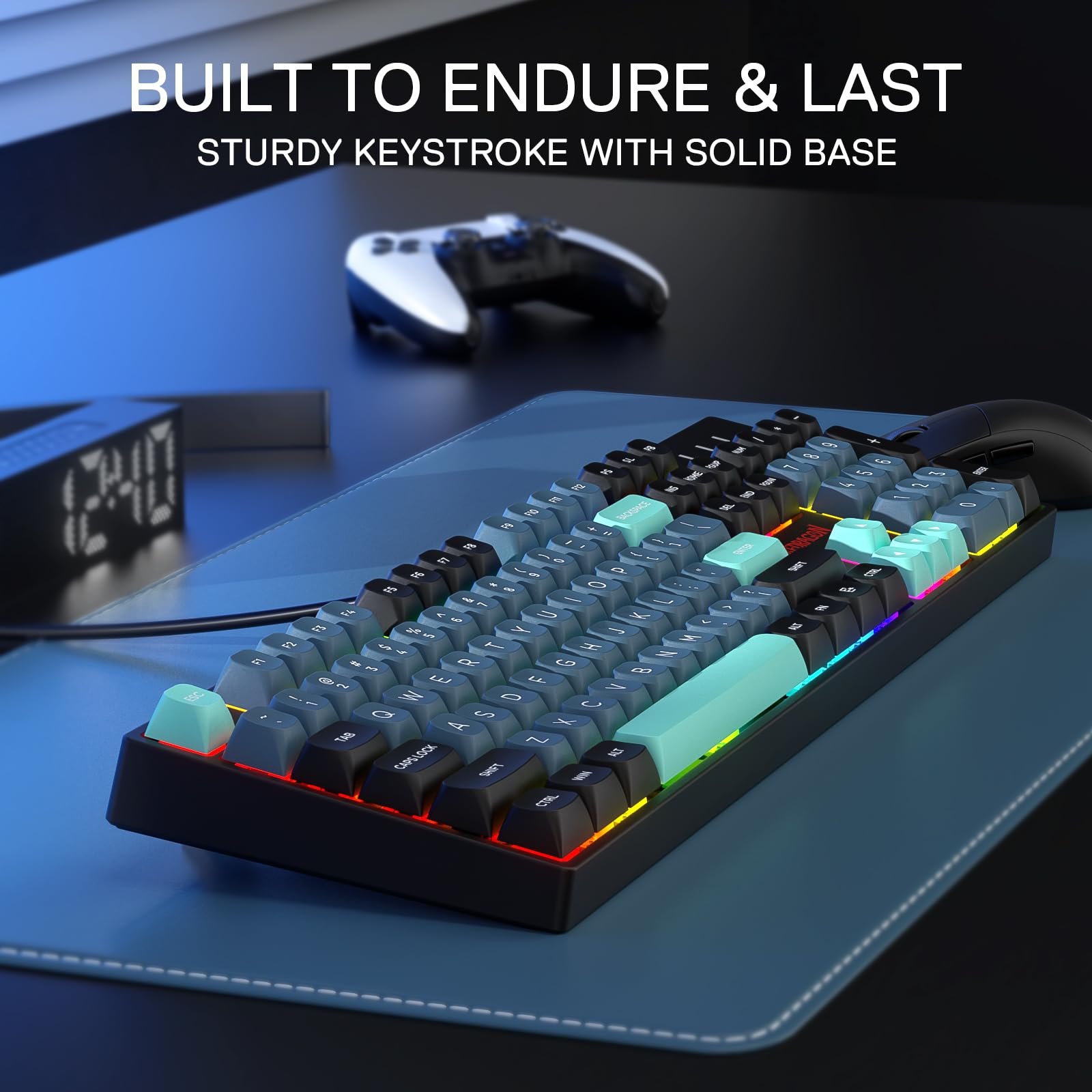 Foto 7 pulgar | Teclado Para Juegos Redragon K582 Se Con Cable Rgb De 104 Teclas - Venta Internacional.