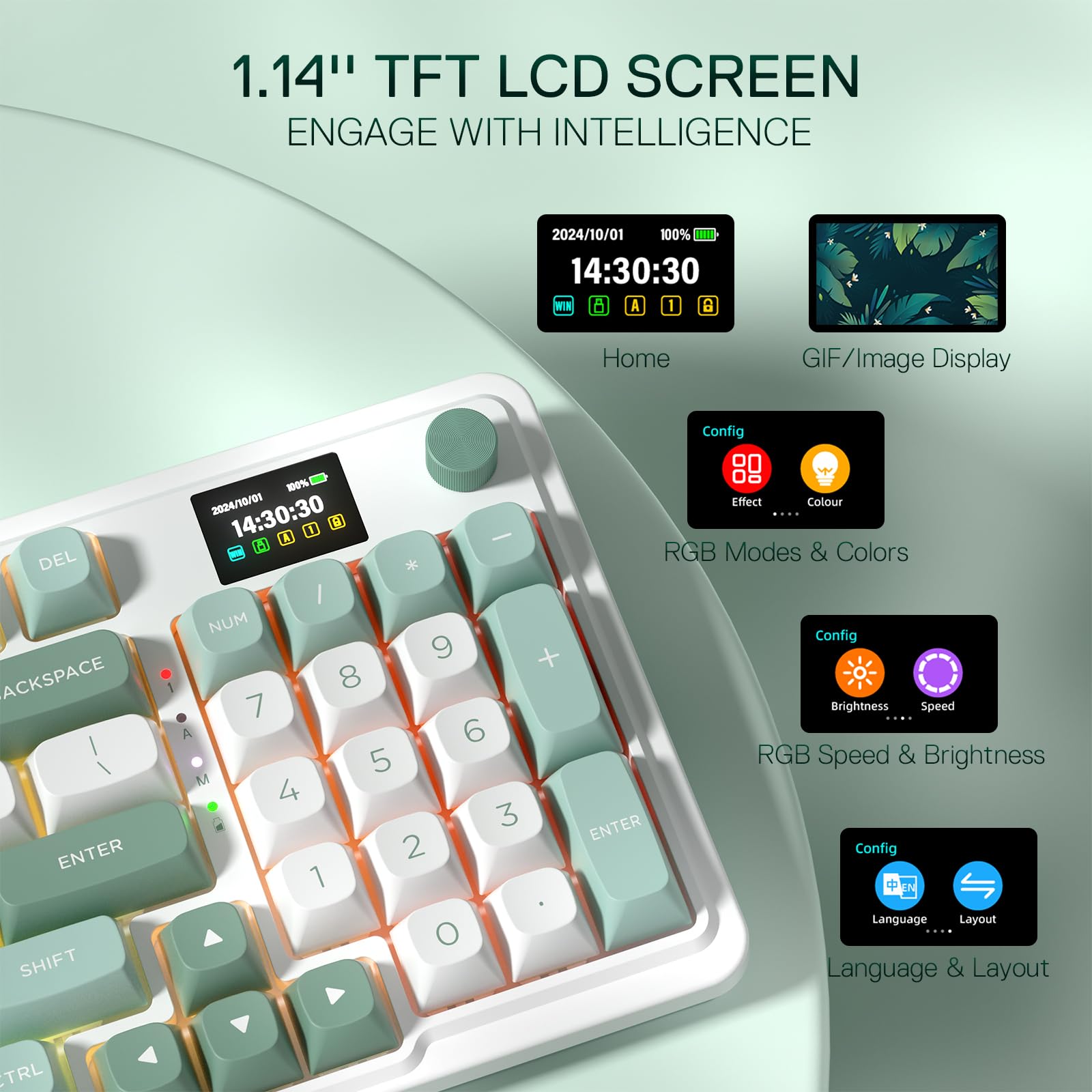 Foto 6 pulgar | Teclado Gaming Redragon K719 Con Junta Inalámbrica 95 Teclas - Venta Internacional.