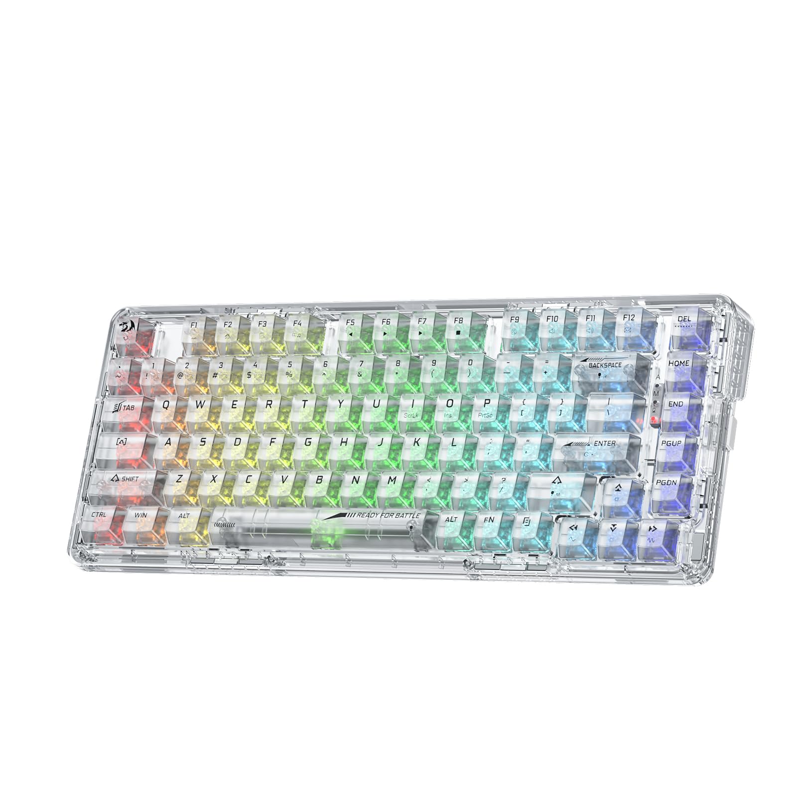 Foto 2 pulgar | Teclado Redragon K649 Pro 78% Inalámbrico Rgb Con Junta 82 Teclas - Venta Internacional.