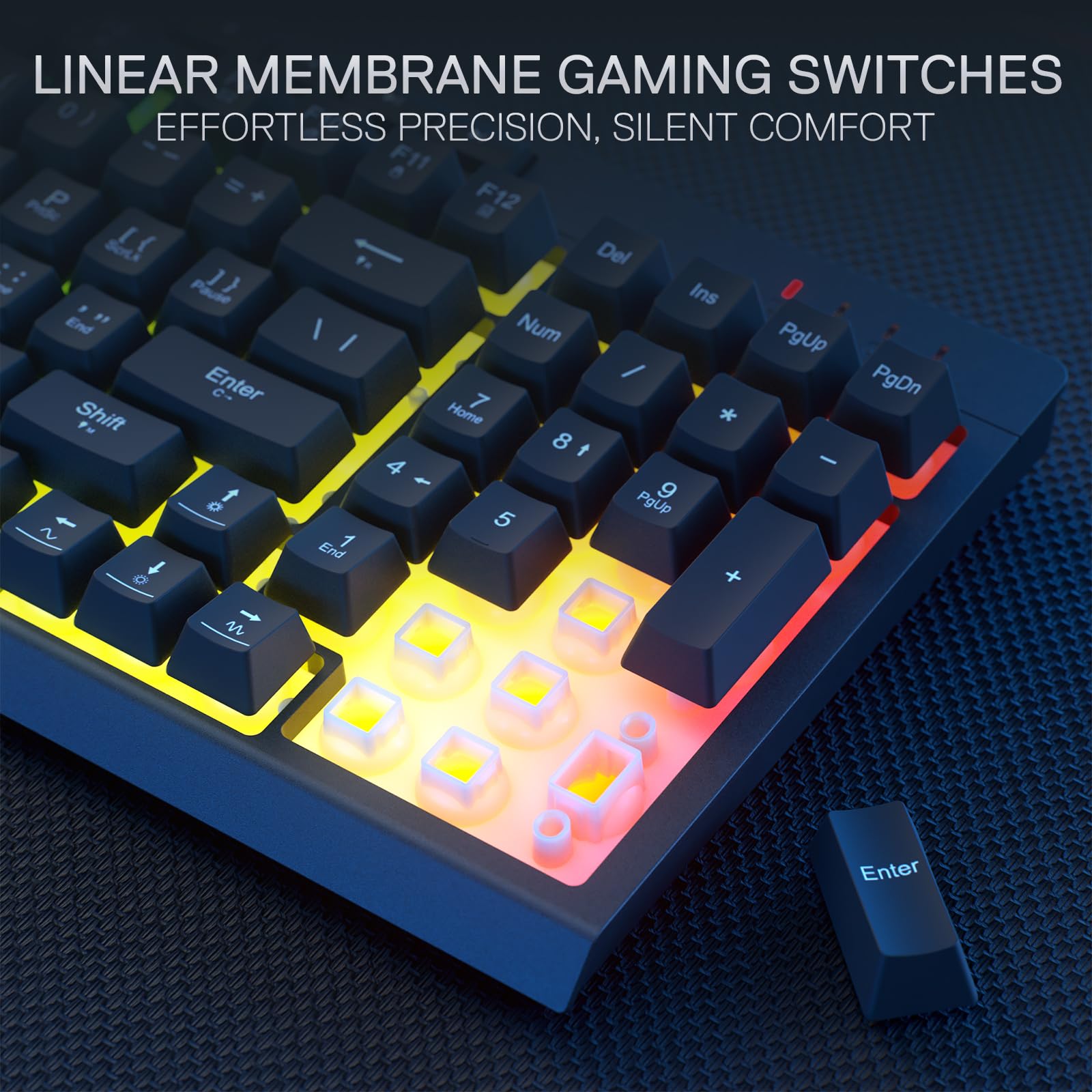 Foto 6 pulgar | Teclado Para Juegos Redragon K515 Pro Shiva Rgb Wireless - Venta Internacional.