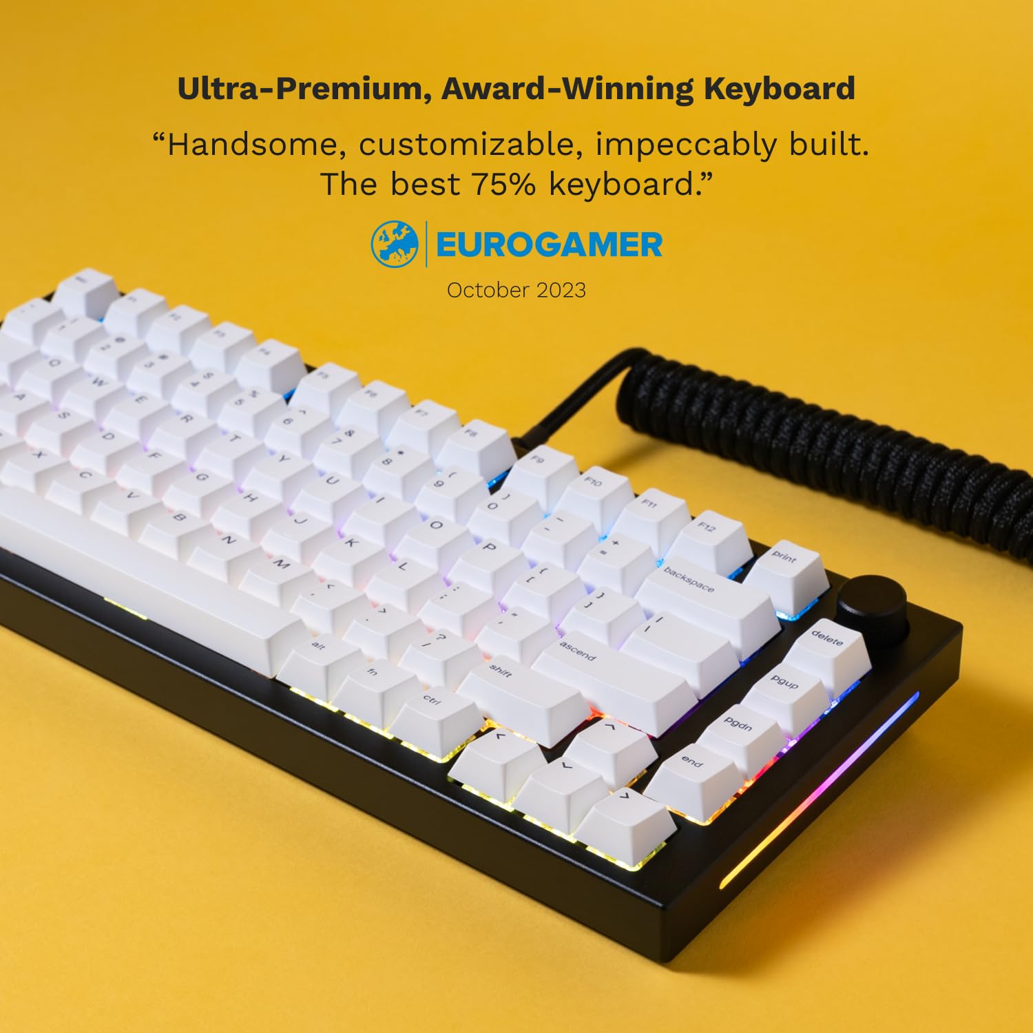 Foto 3 pulgar | Teclado Mecánico Para Juegos Glorious Gmmk Pro 75% Tkl - Venta Internacional.