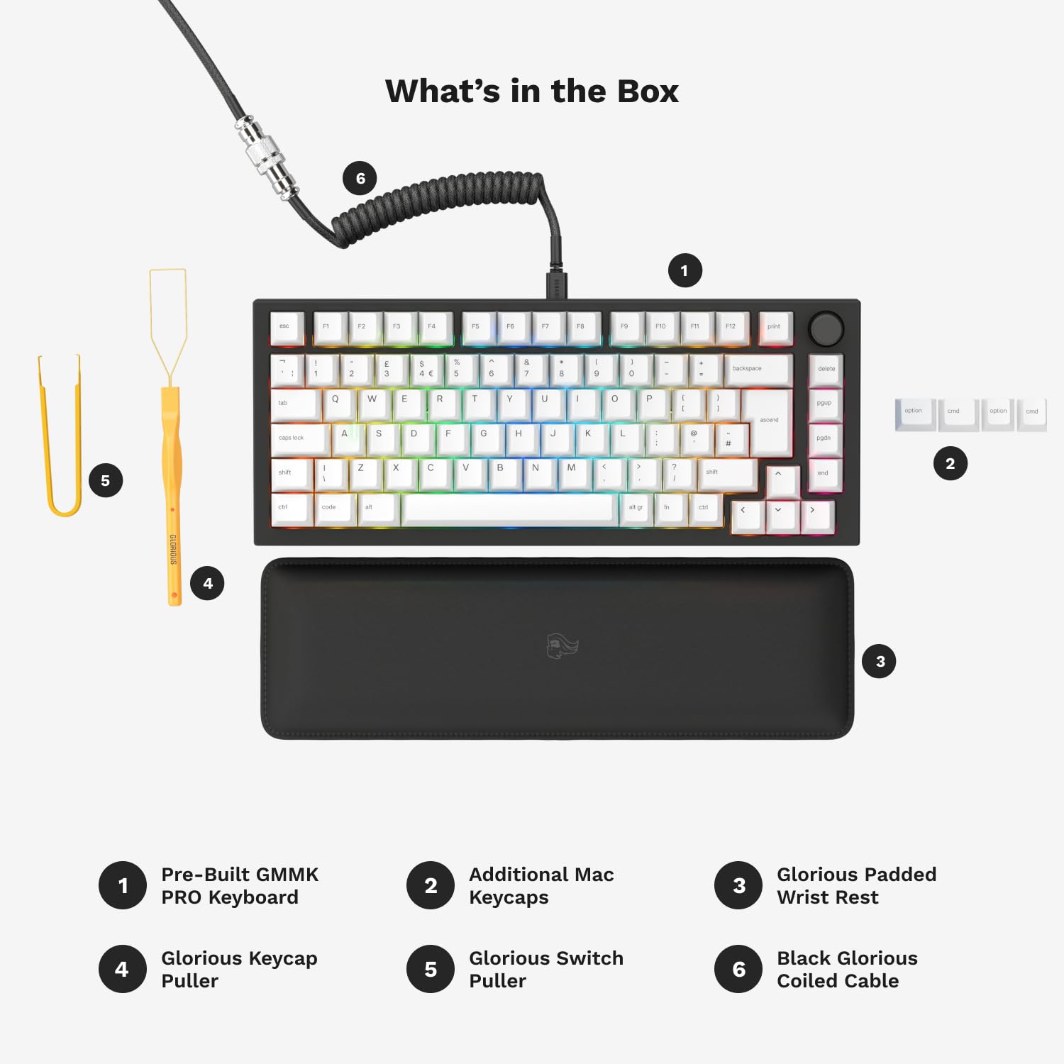 Foto 7 pulgar | Teclado Mecánico Para Juegos Glorious Gmmk Pro 75% Tkl - Venta Internacional.