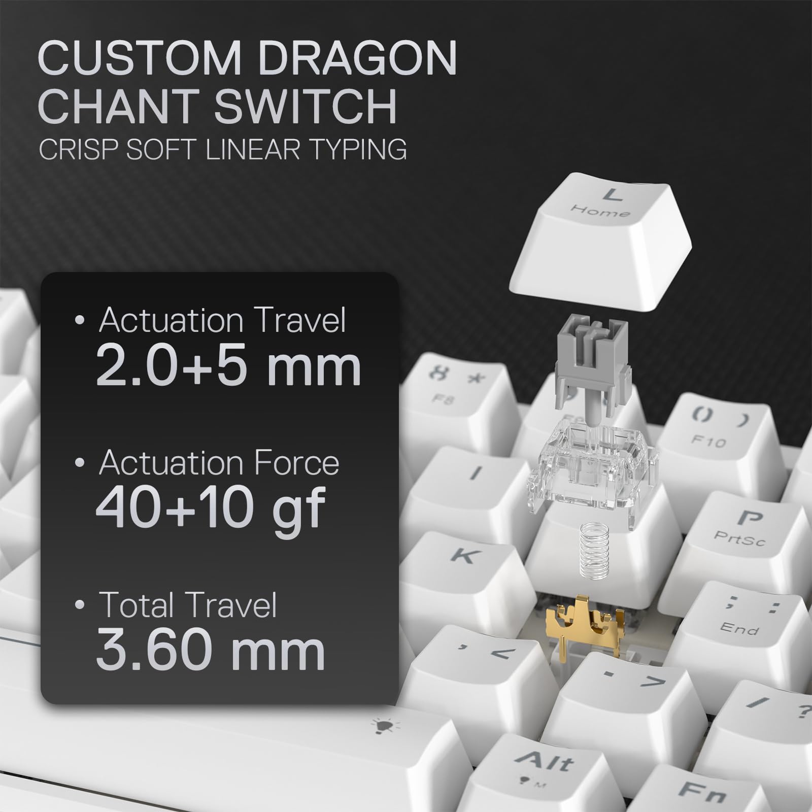 Foto 6 pulgar | Teclado Gaming Redragon K709 65% Con Junta Cableada Rgb 68 Teclas - Venta Internacional.