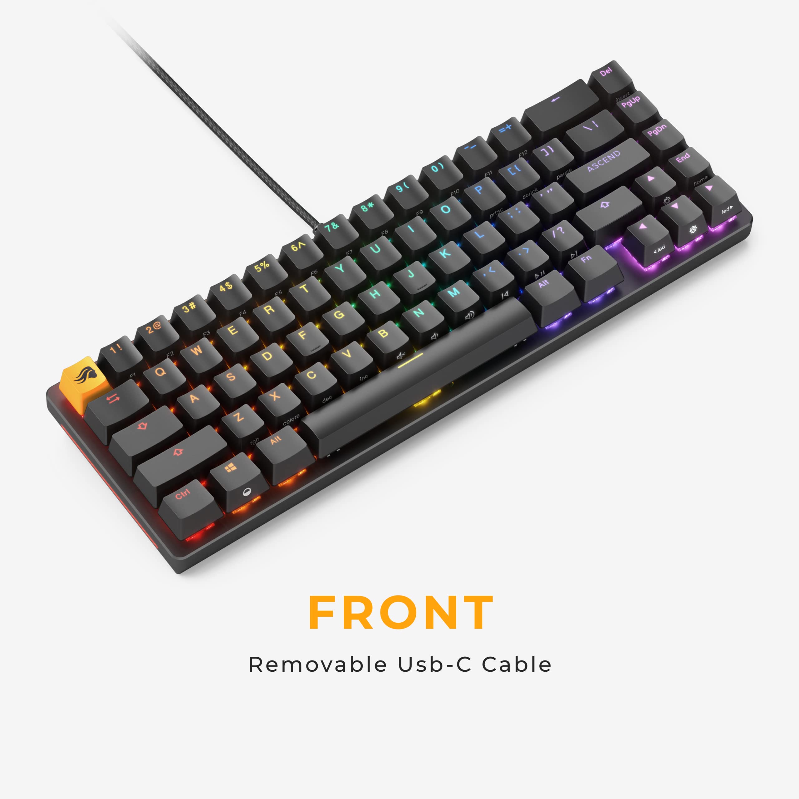 Foto 8 pulgar | Teclado Mecánico Glorious Gmmk 2 Tkl 65% Hotswap Cherry Mx - Venta Internacional.