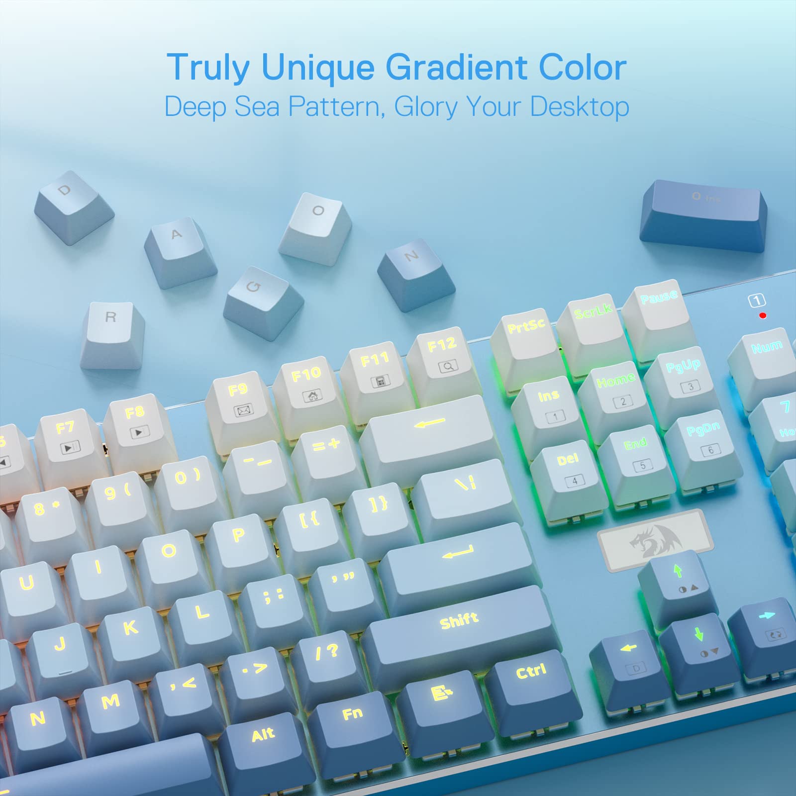 Foto 6 pulgar | Teclado Mecánico Para Juegos Redragon K556 Se Rgb Led - Venta Internacional.