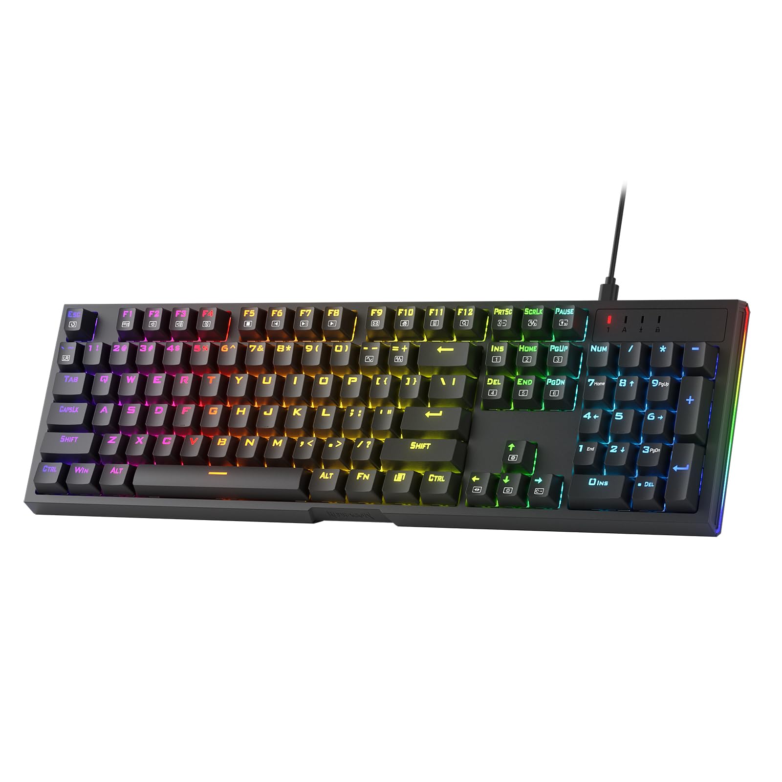Foto 2 pulgar | Teclado Para Juegos Redragon K670 Rgb Retroiluminado Con 104 Teclas Hot-swap - Venta Internacional.