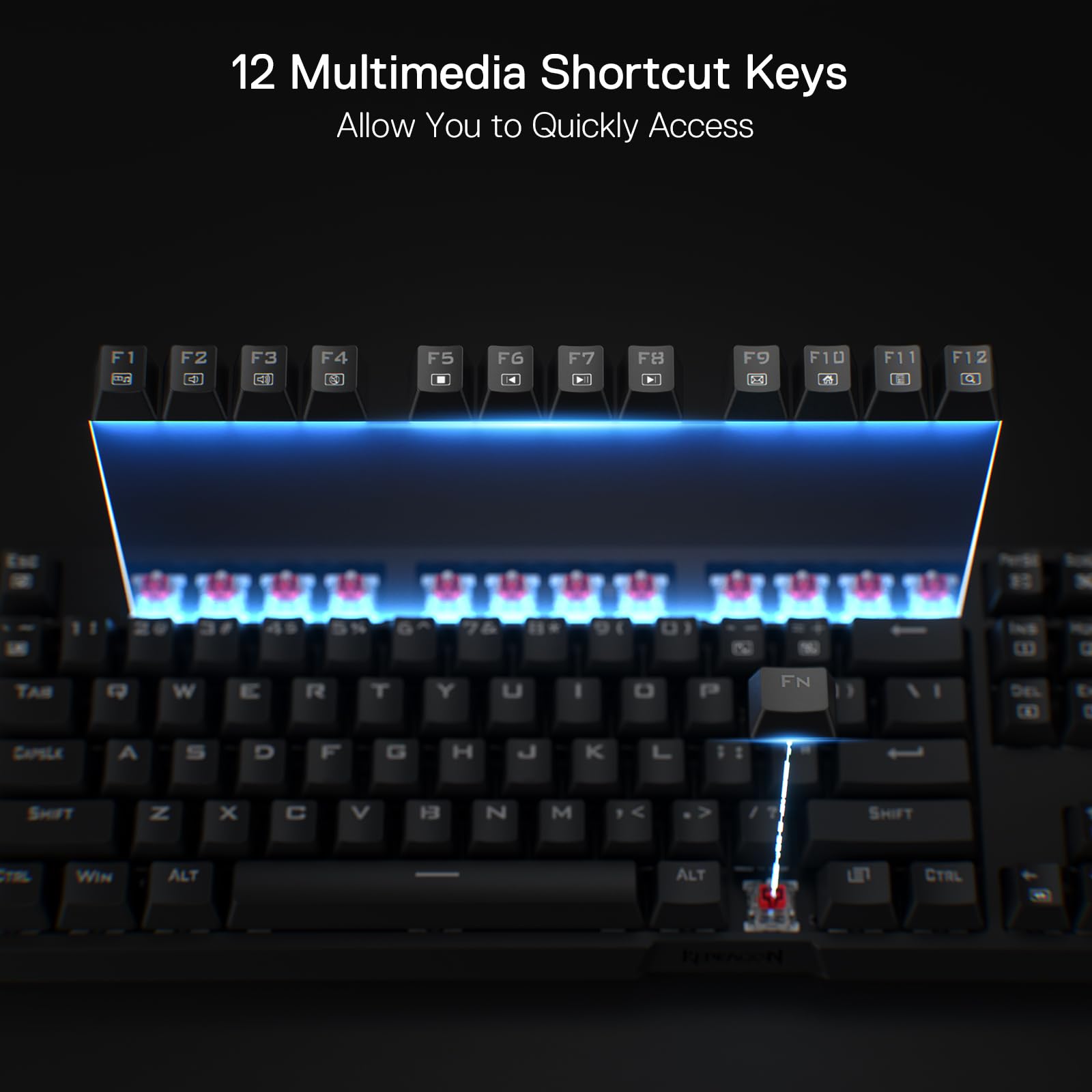 Foto 6 | Teclado Para Juegos Redragon K670 Rgb Retroiluminado Con 104 Teclas Hot-swap - Venta Internacional.
