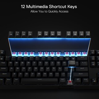 Foto 6 | Teclado Para Juegos Redragon K670 Rgb Retroiluminado Con 104 Teclas Hot-swap - Venta Internacional.
