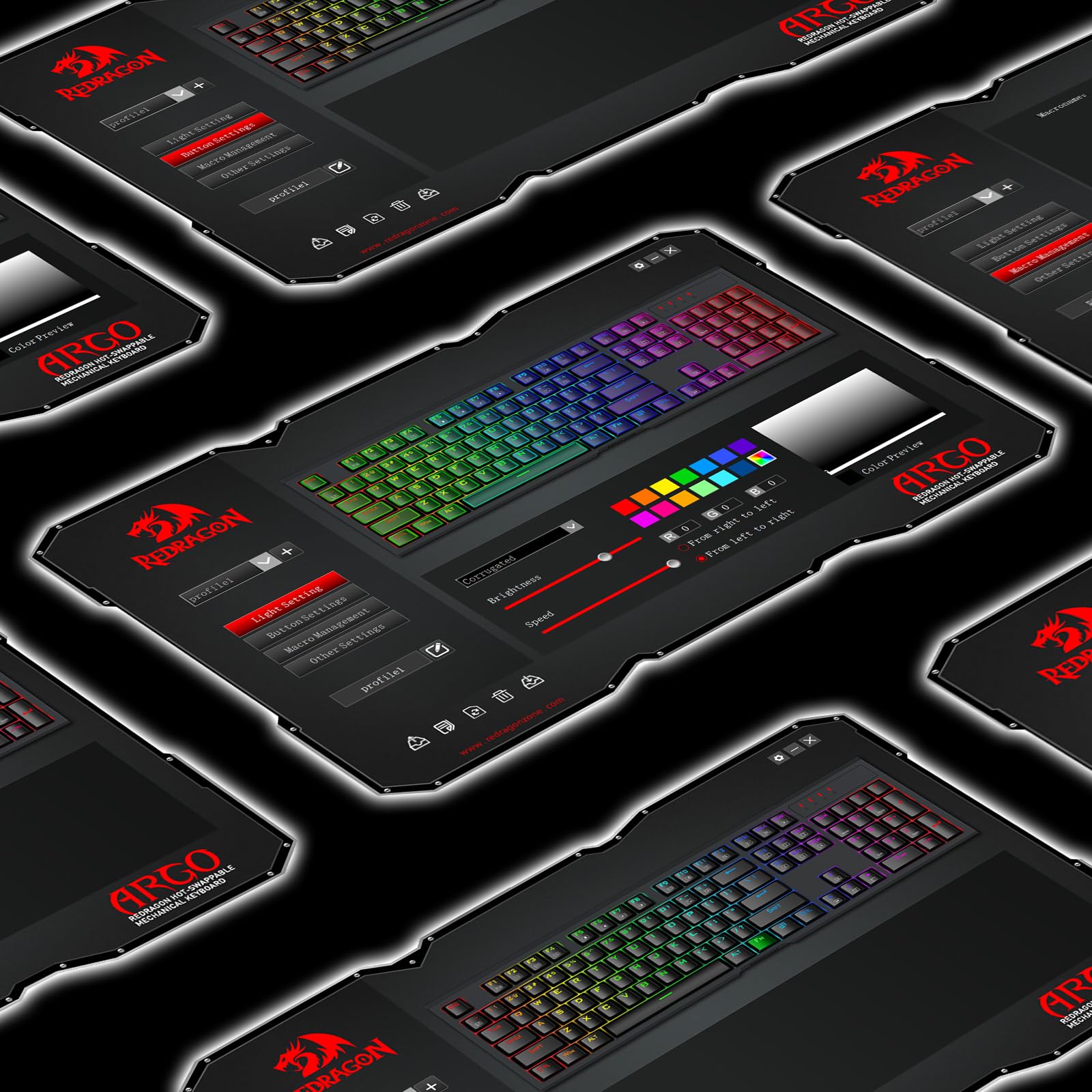 Foto 8 pulgar | Teclado Para Juegos Redragon K670 Rgb Retroiluminado Con 104 Teclas Hot-swap - Venta Internacional.