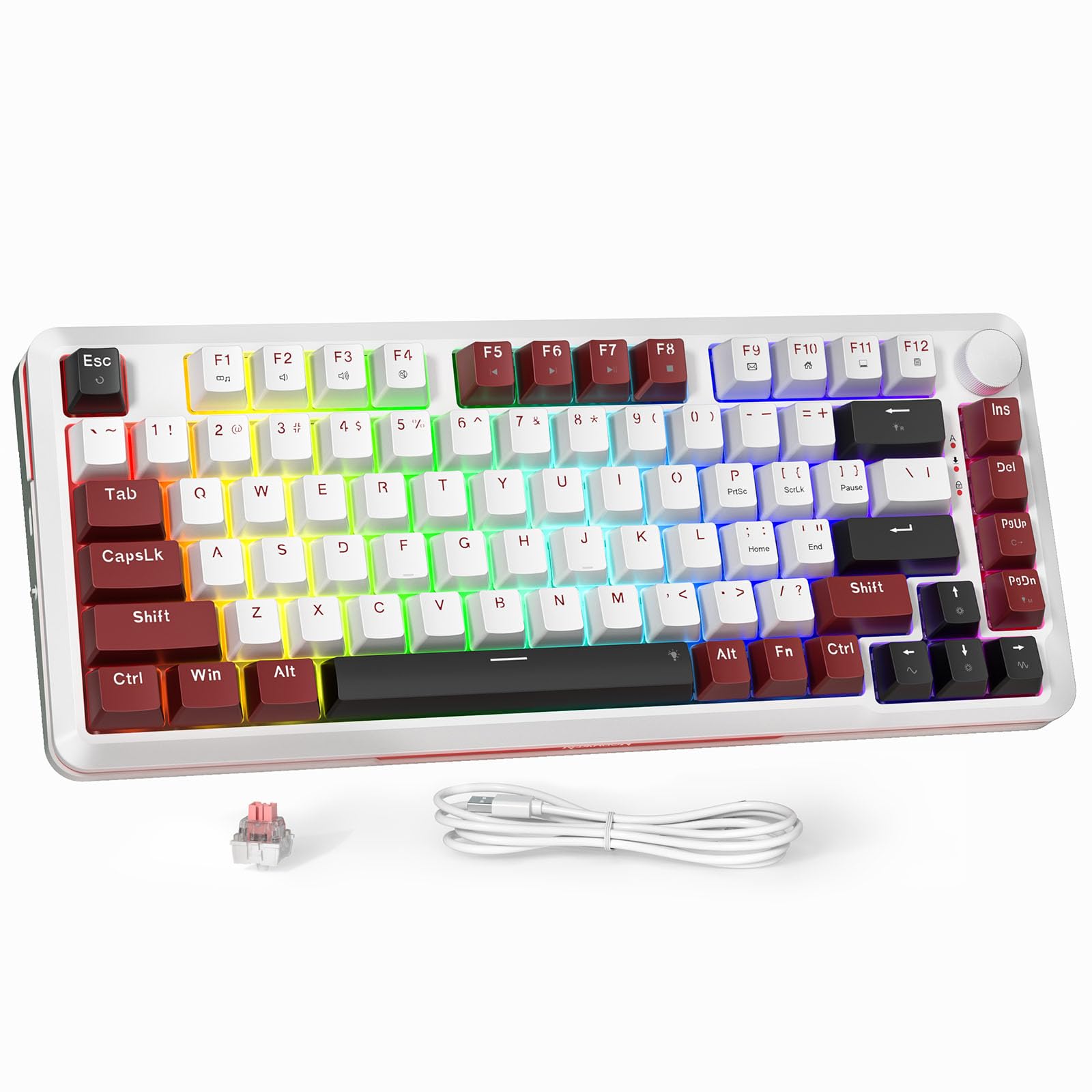 Foto 2 pulgar | Teclado Mecánico Redragon K721 Rapid Trigger Rgb 75% - Venta Internacional.