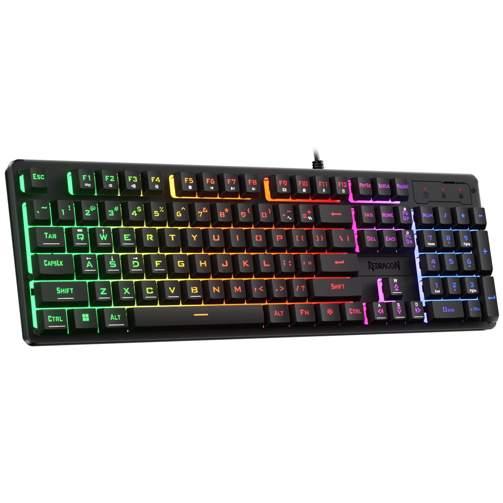 Foto 1 | Teclado Para Juegos Redragon K521 Upgrade Rainbow Led 104 Teclas - Venta Internacional.