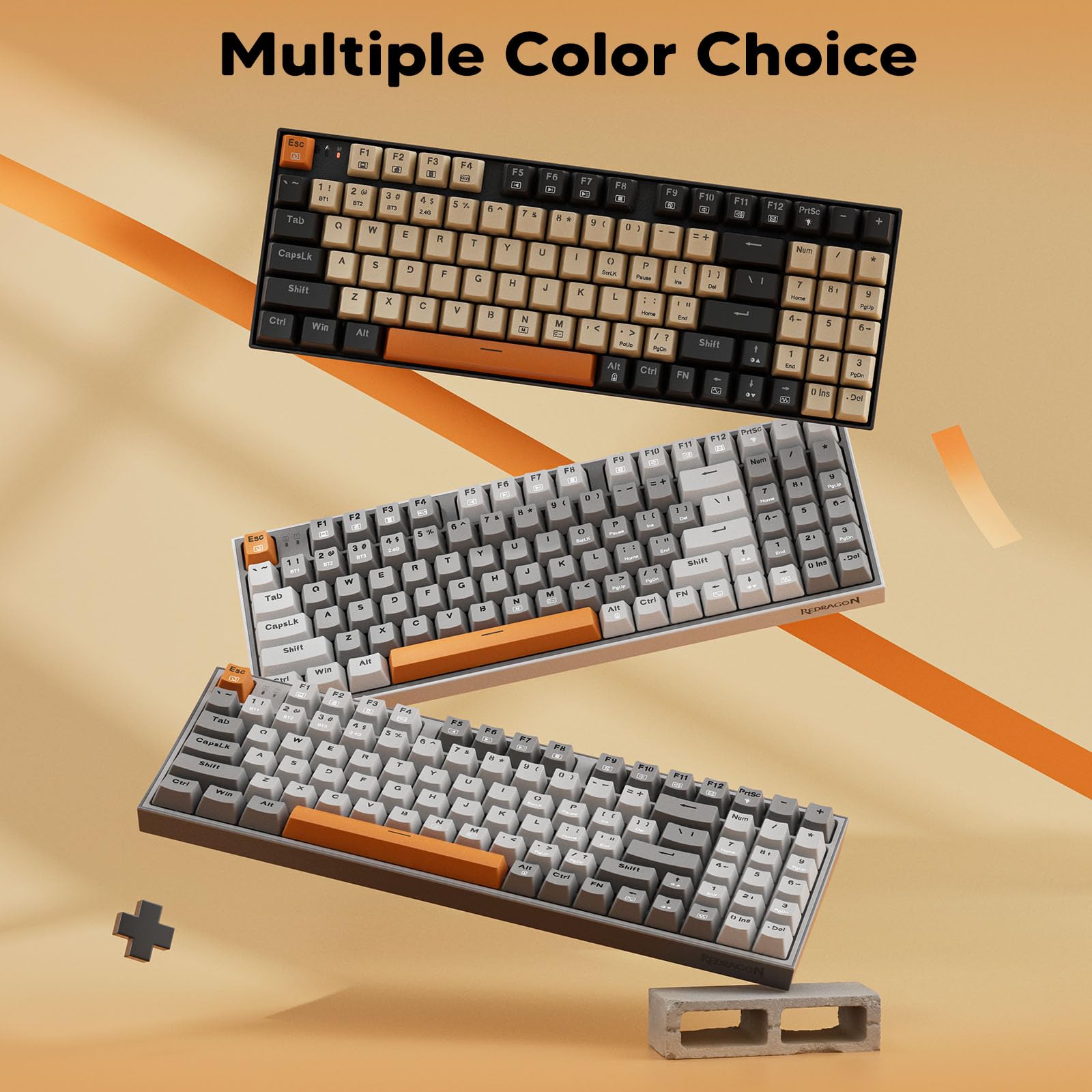 Foto 8 pulgar | Teclado Mecánico Para Juegos Redragon K636clo Rgb Retroiluminado - Venta Internacional.
