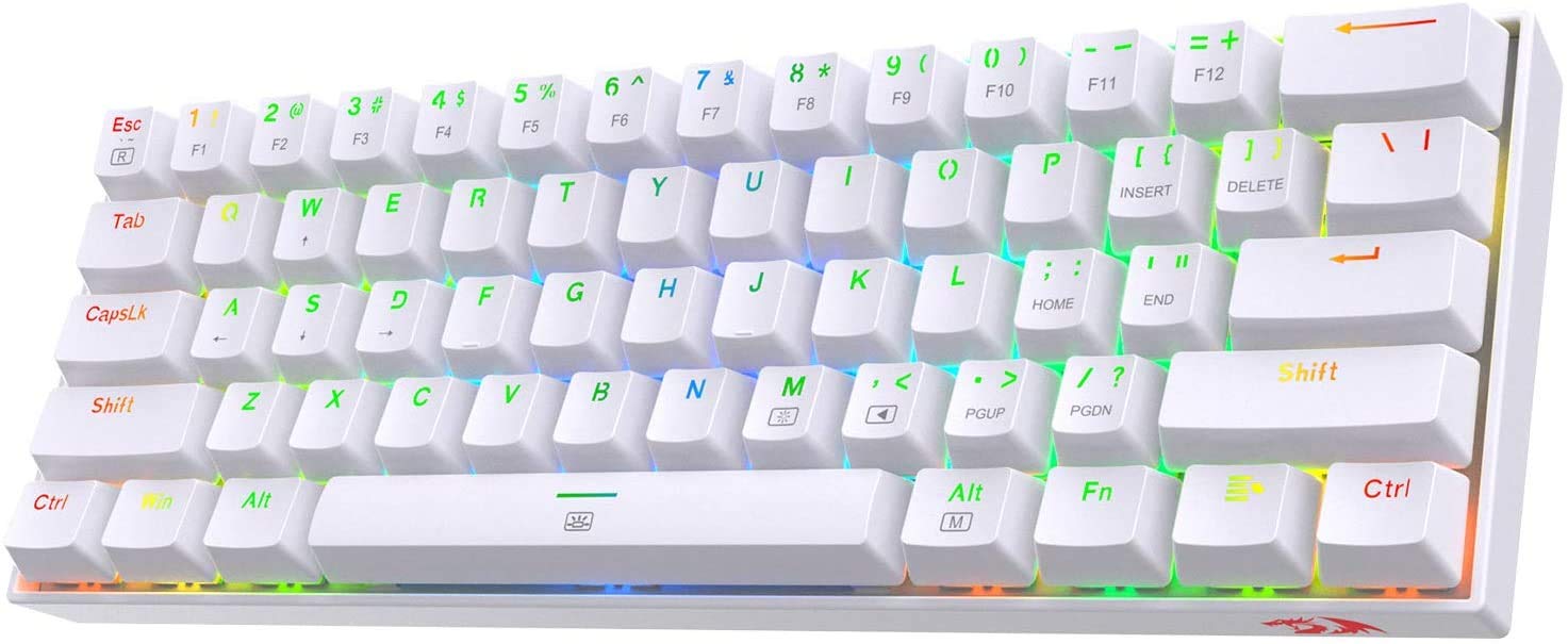 Foto 2 pulgar | Teclado Gaming Redragon K630 Dragonborn 60% Rgb Blue Switch - Venta Internacional.