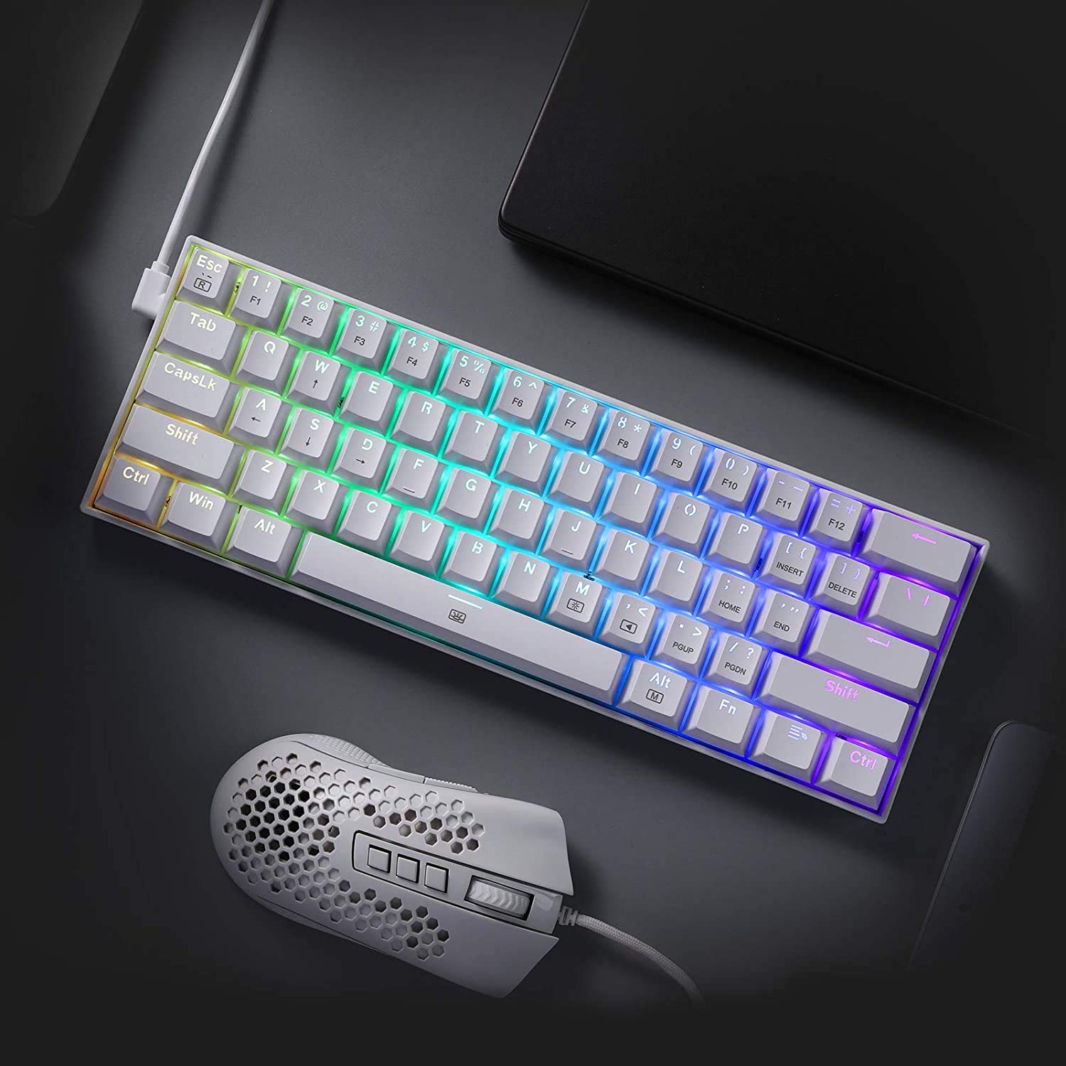 Foto 6 pulgar | Teclado Gaming Redragon K630 Dragonborn 60% Rgb Blue Switch - Venta Internacional.