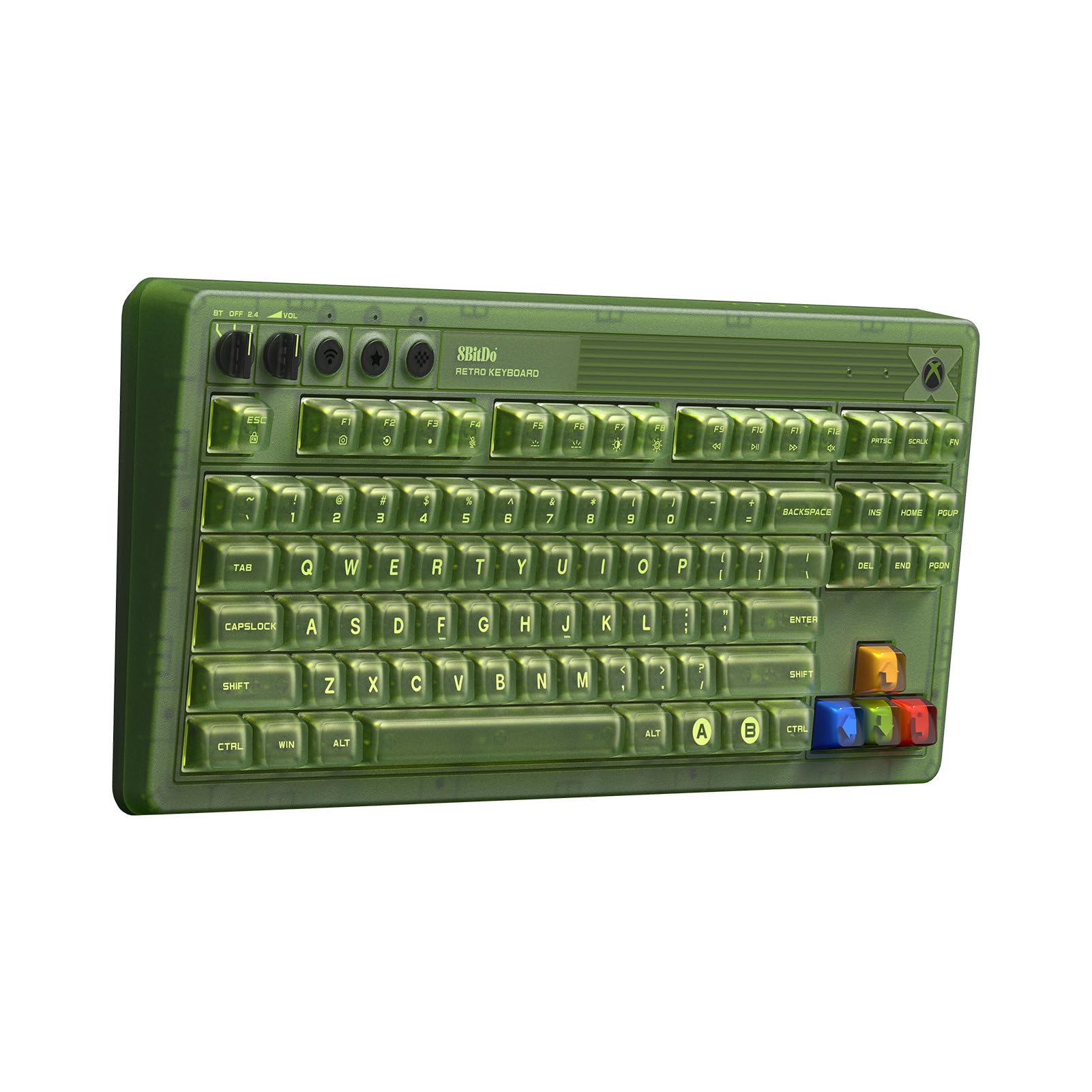 Foto 3 pulgar | Teclado 8bitdo Retro 8.7 Mecánico RGB Bluetooth Windows - Venta Internacional