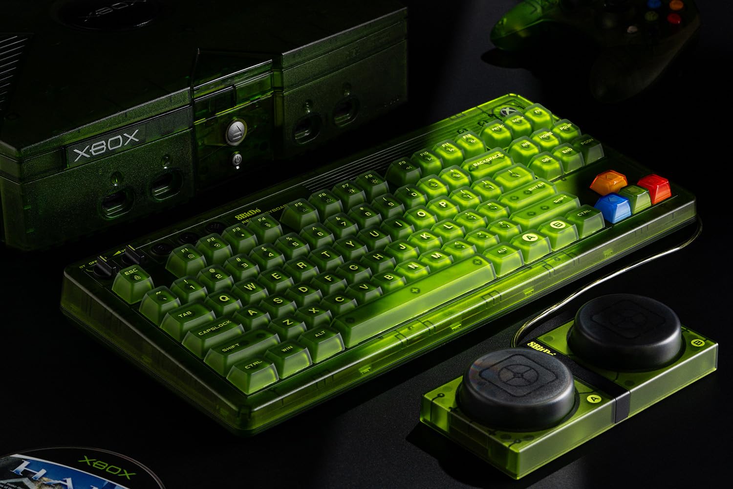 Foto 8 pulgar | Teclado 8bitdo Retro 8.7 Mecánico RGB Bluetooth Windows - Venta Internacional