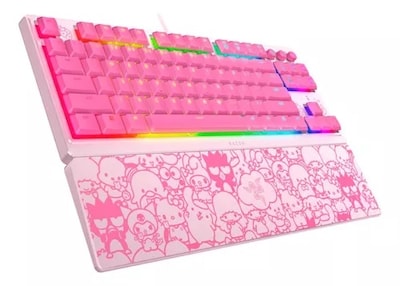 Foto 2 | Teclado Alambrico Razer Ornata V3 Tenkeyless Hello Kitty And Friends Rosa