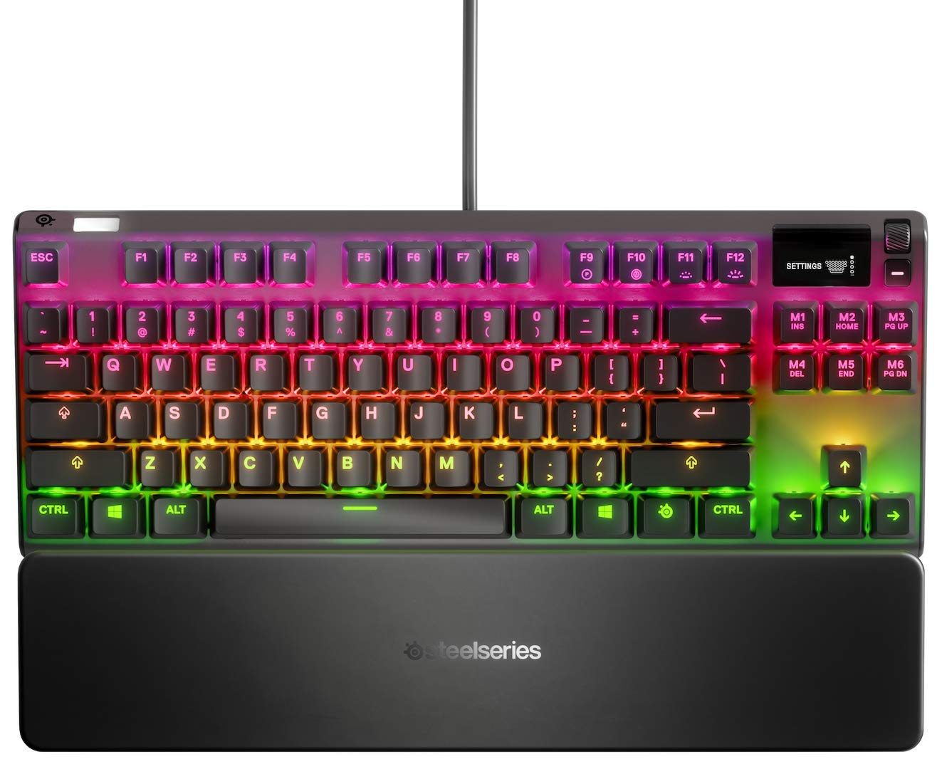 Foto 4 pulgar | Teclado Mecánico para Juegos Steelseries Apex 7 Tkl Brown - Venta Internacional