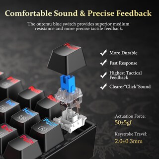 Foto 2 | Teclado Mecánico Para Juegos Redragon K552 87 Teclas Con Retroiluminación Rgb - Venta Internacional.