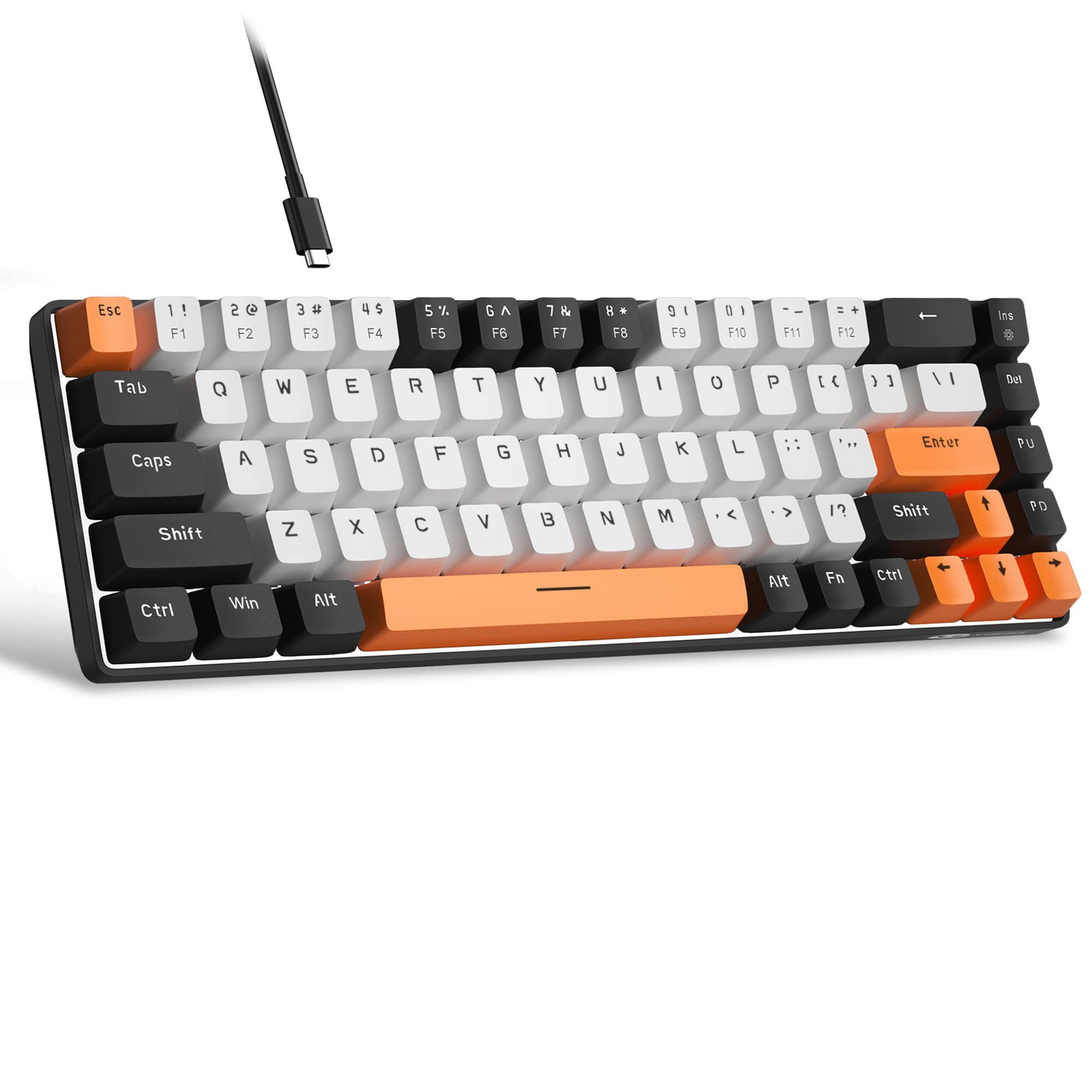 Foto 1 | Teclado Mecánico Para Juegos Magegee Mk-box 68 Teclas Con Interruptor Rojo - Venta Internacional.