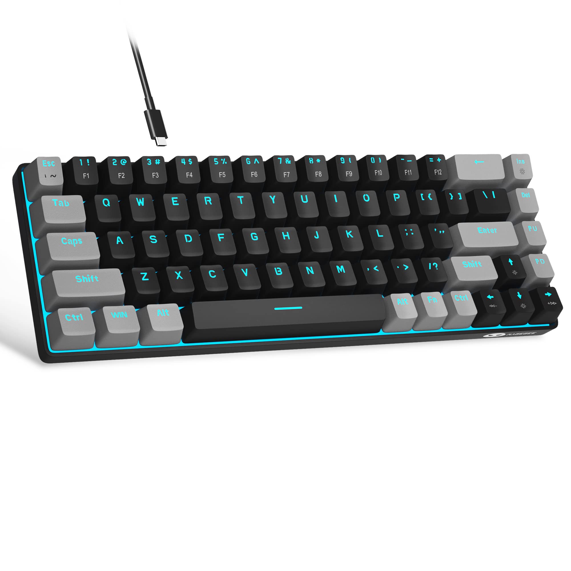 Teclado Mecánico Para Juegos Magegee Mk-box 68 Teclas Negro/gris - Venta Internacional.